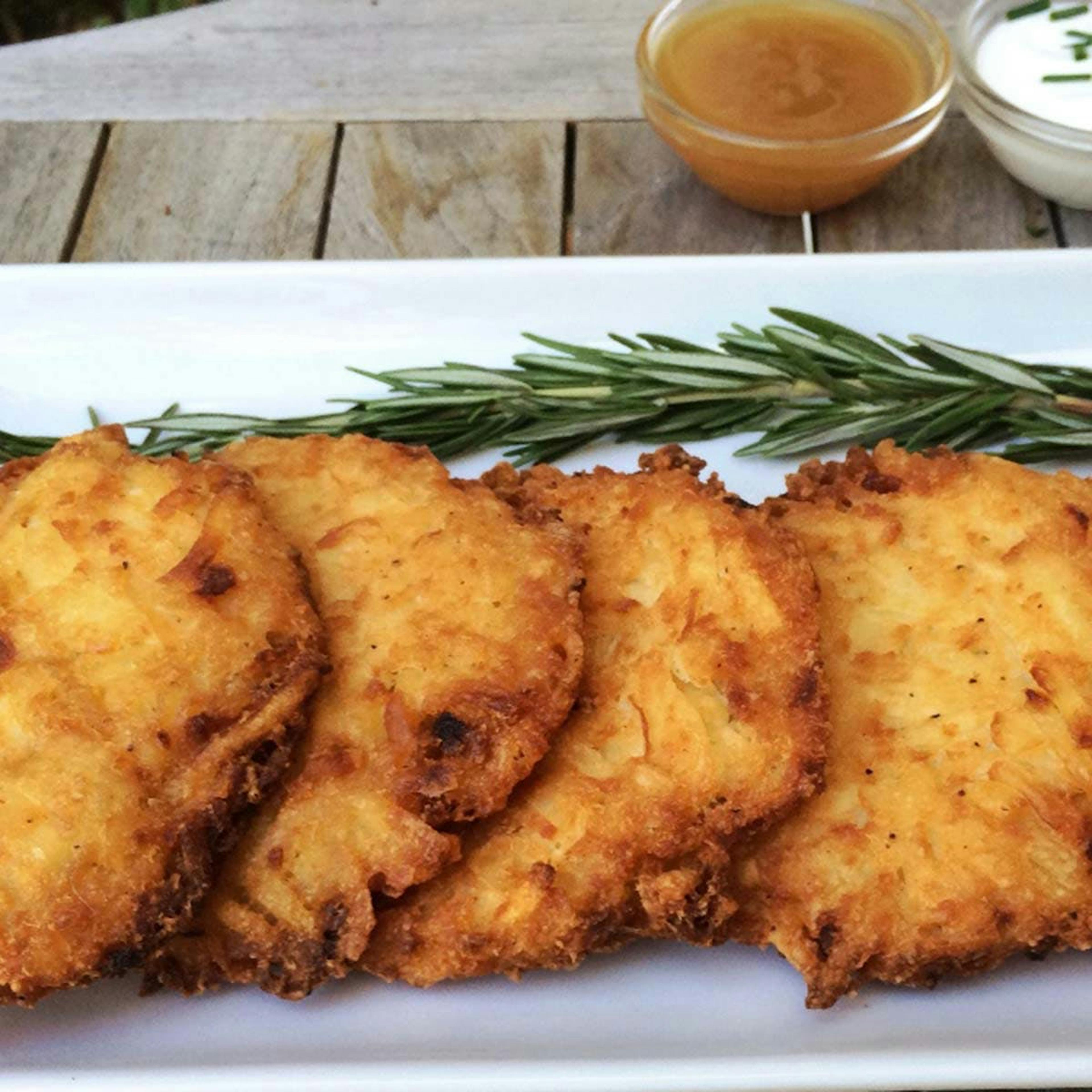 Passover Friendly Extra Extra Large Zucchini Latkes - 6 Pack by Linda's Gourmet Latkes