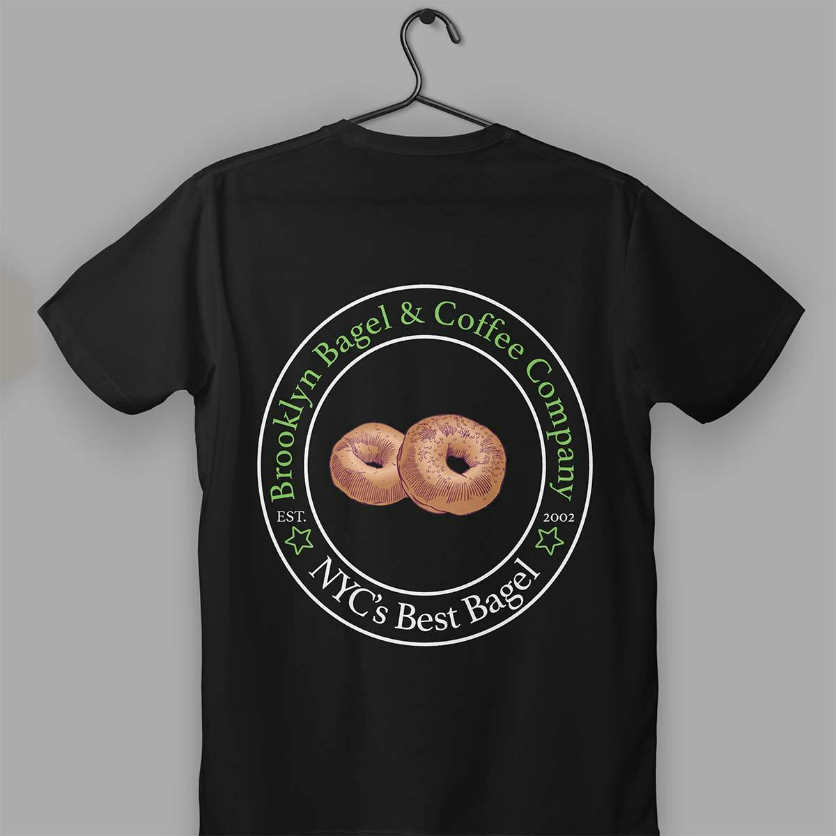 "It's A New York Thing" T-Shirt by Brooklyn Bagel - Alternate image 1