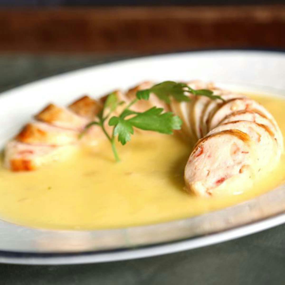Seafood Sausage with Beurre Blanc Kit for 4 by Edwin's Restaurant