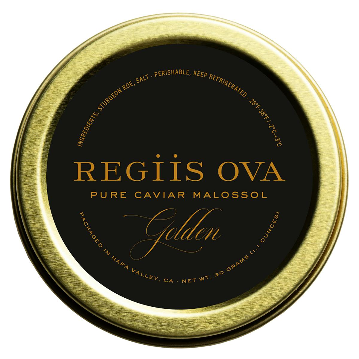 Golden Ossetra Caviar Gift Set by Chef Thomas Keller's Regiis Ova Caviar - Alternate image 1