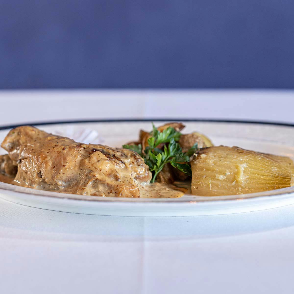Braised Rabbit in Mustard Cream Sauce Kit for 4 by Edwin's Restaurant