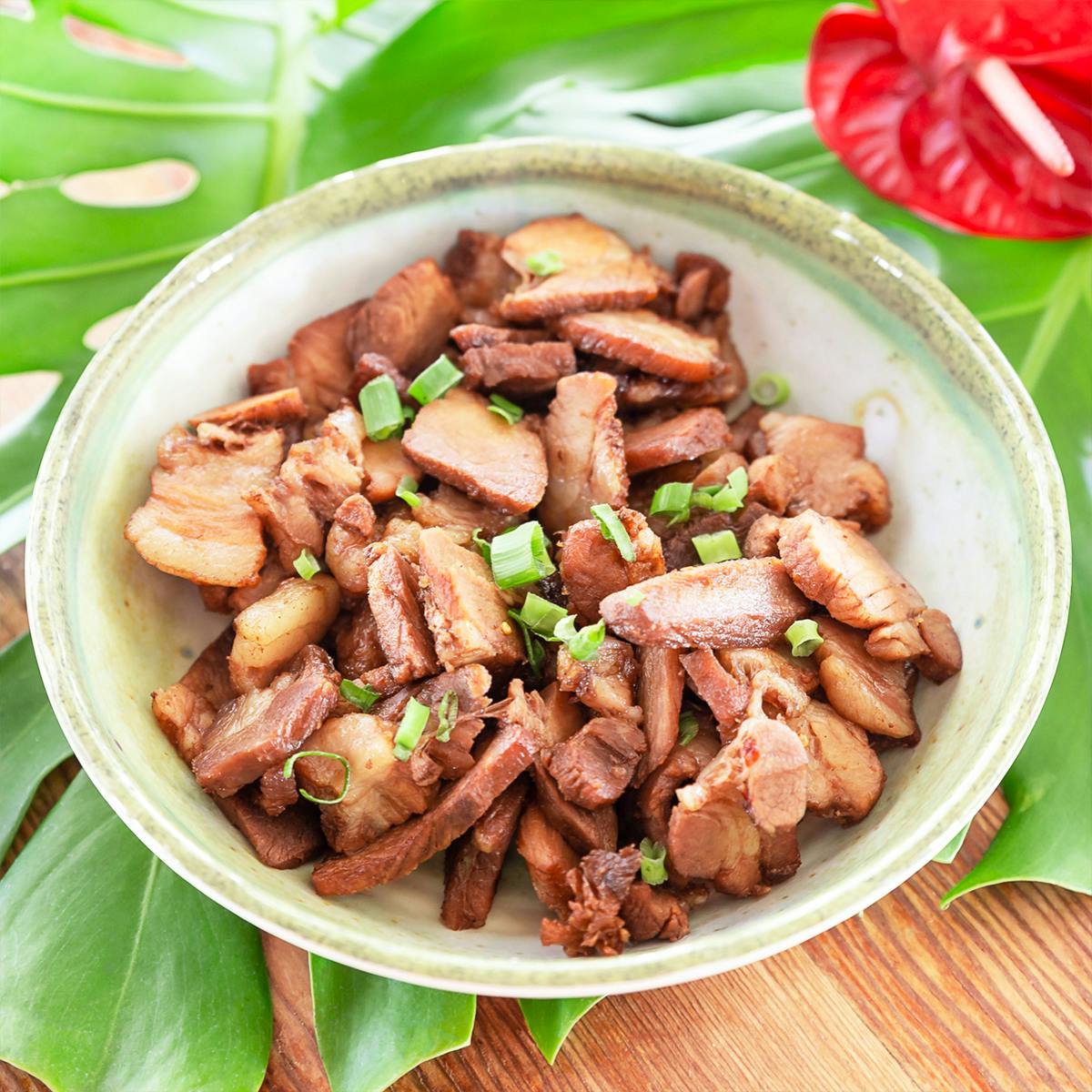 Hawaiian Kiawe-Smoked Sliced Pork by Highway Inn