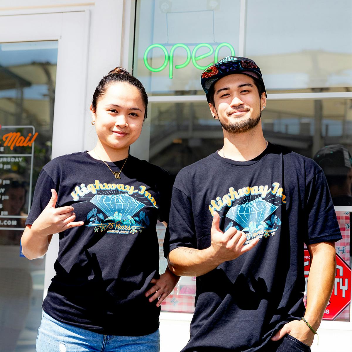 "Diamond Jubilee 75th Anniversary" T-Shirt by Highway Inn