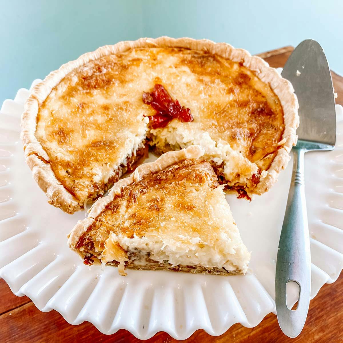 Quiche Lorraine by Blue Owl Bakery