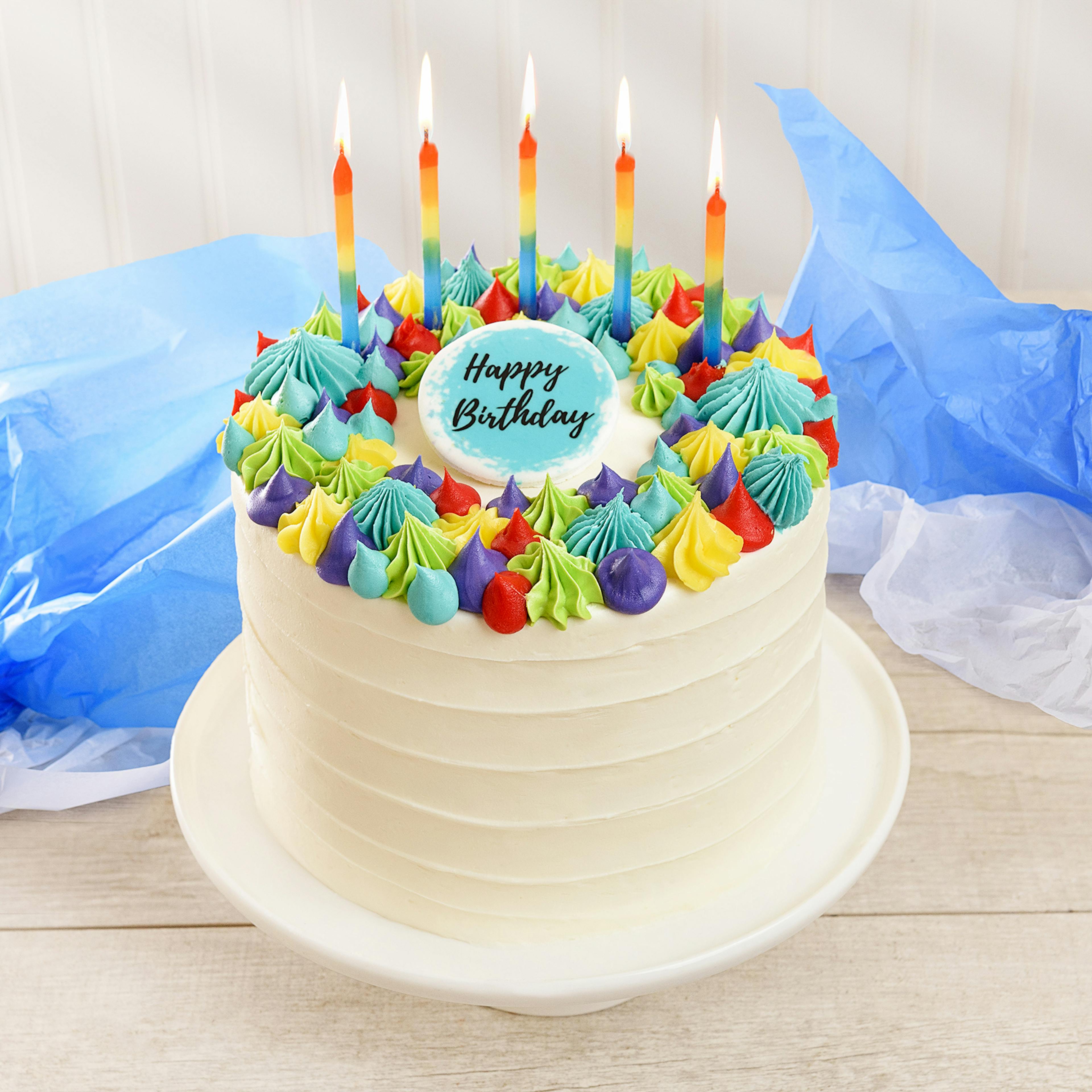 Gluten-Free Birthday Celebration Golden Butter Layer Cake by We Take the Cake - Alternate image 2