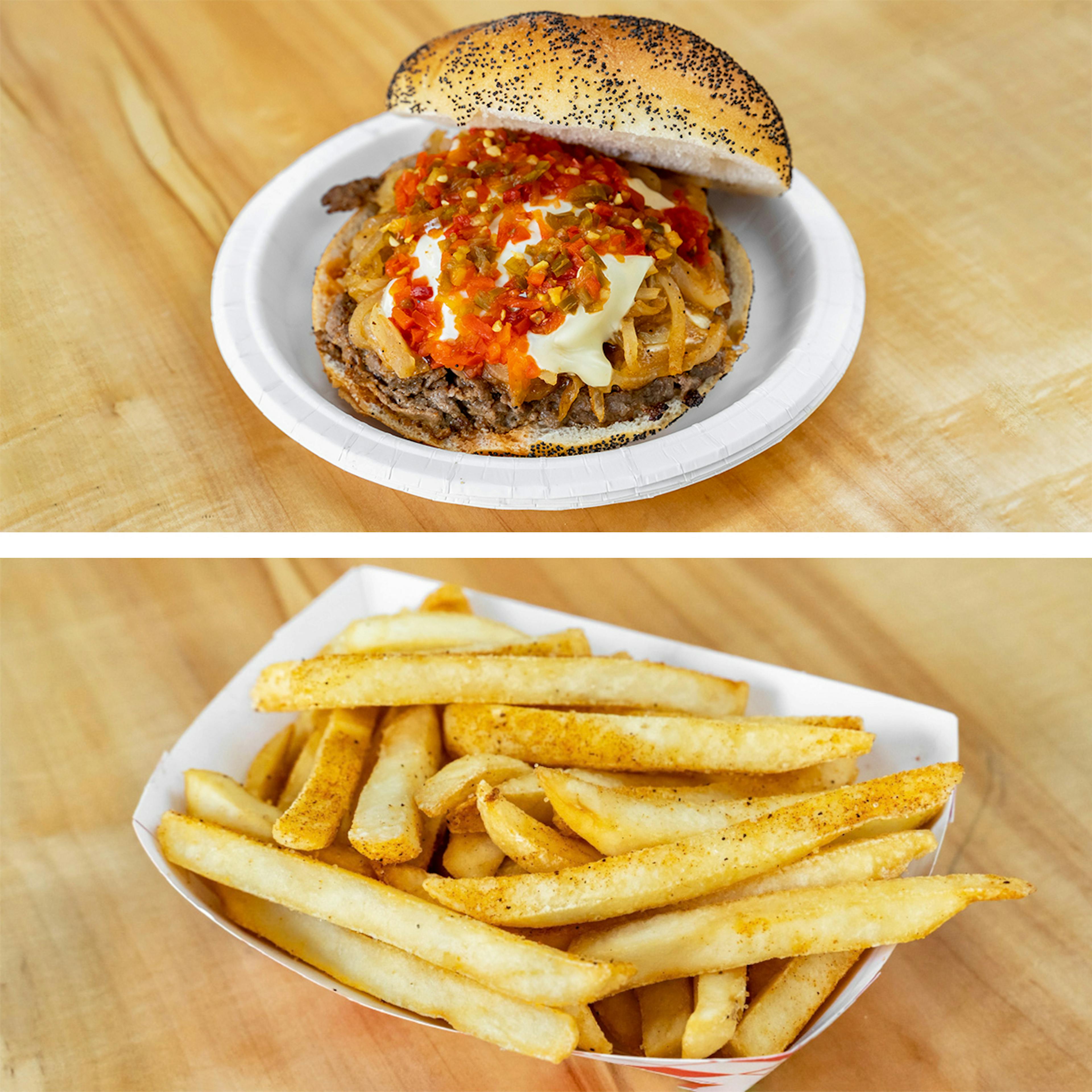 Donkey's Place Cheesesteak + French Fries Kit for 8 by Donkey's Place