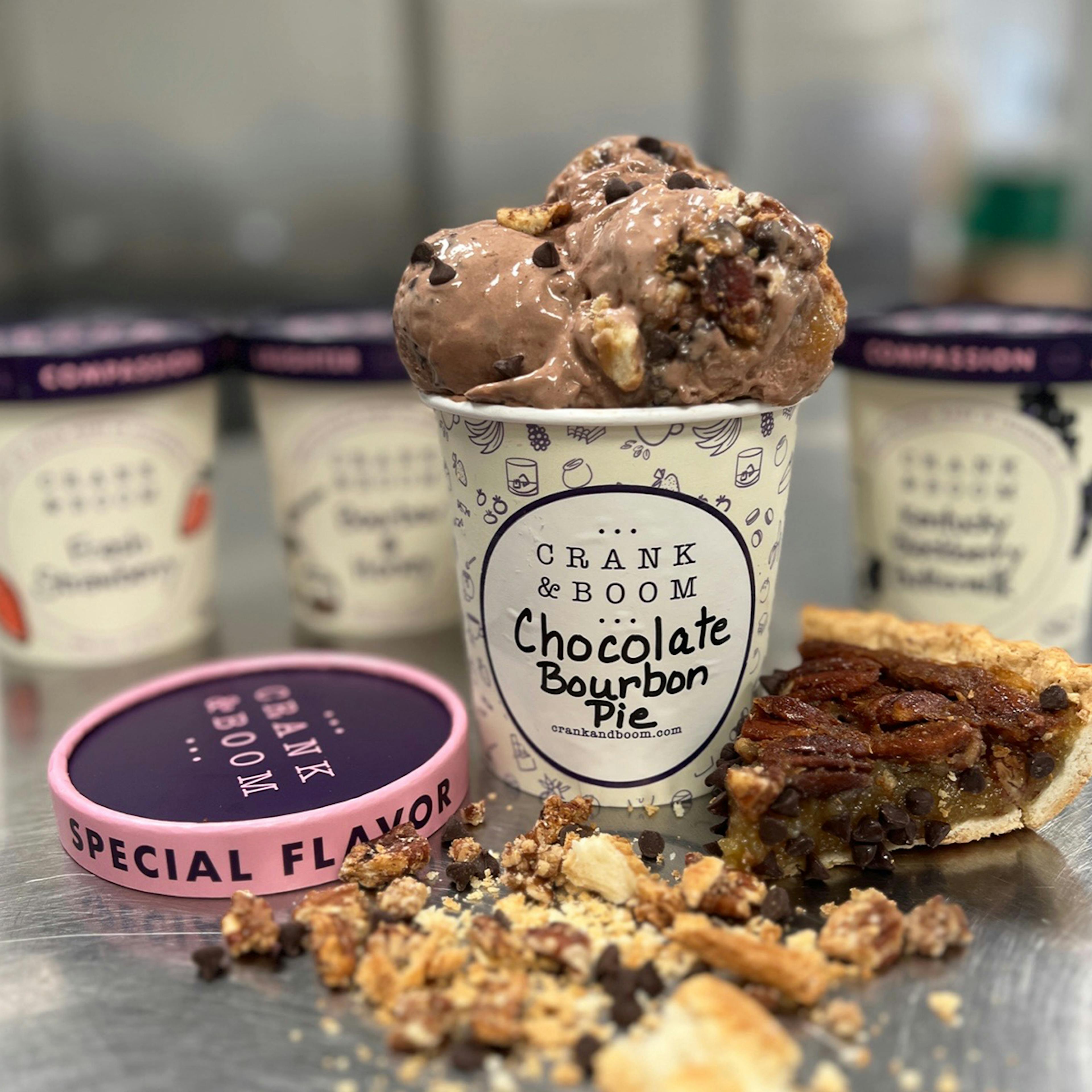 Derby Ice Cream Collection - 6 Pints by Crank & Boom Craft Ice Cream - Alternate image 2