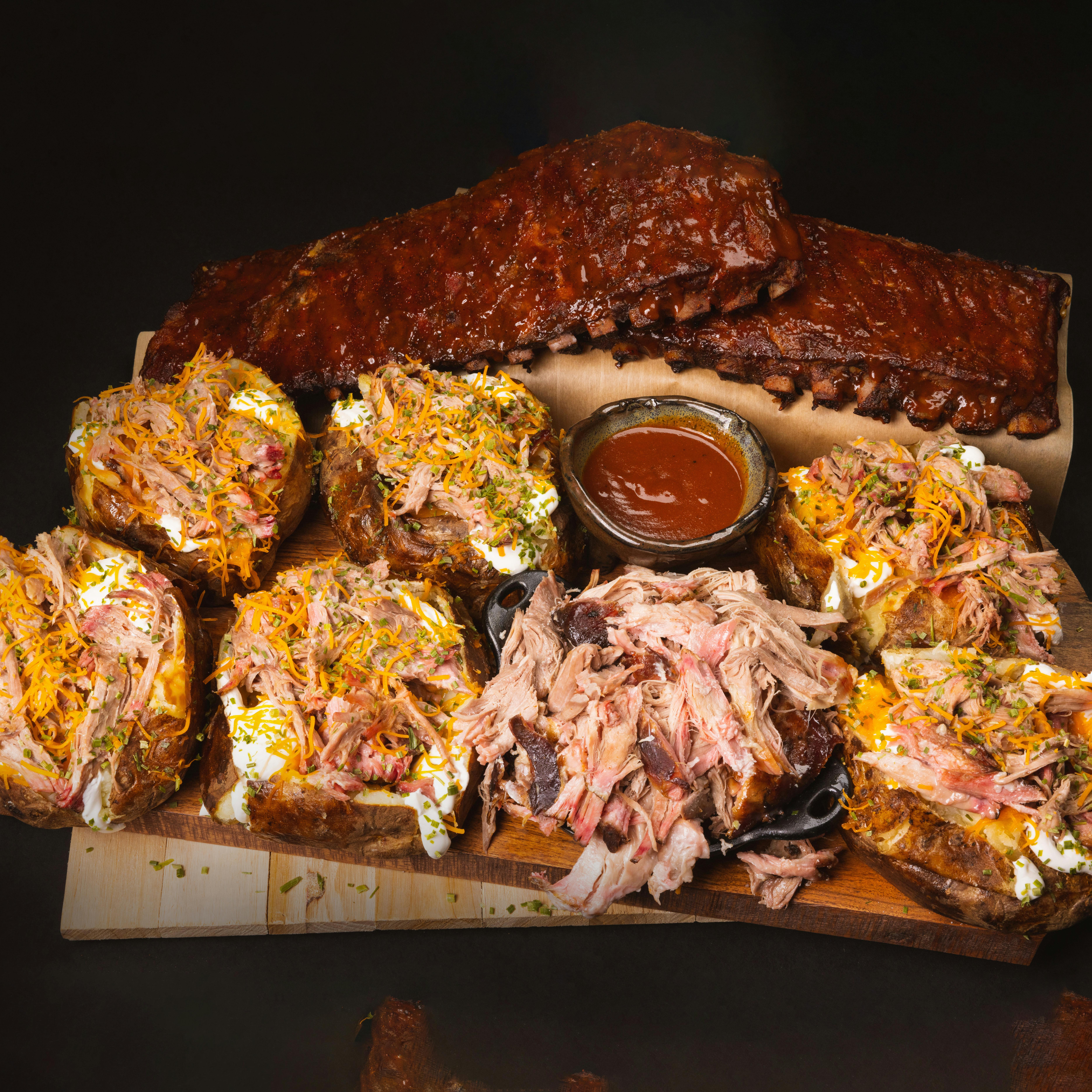 "Best of Bama" BBQ Sampler for 8-10 by LawLers Barbecue