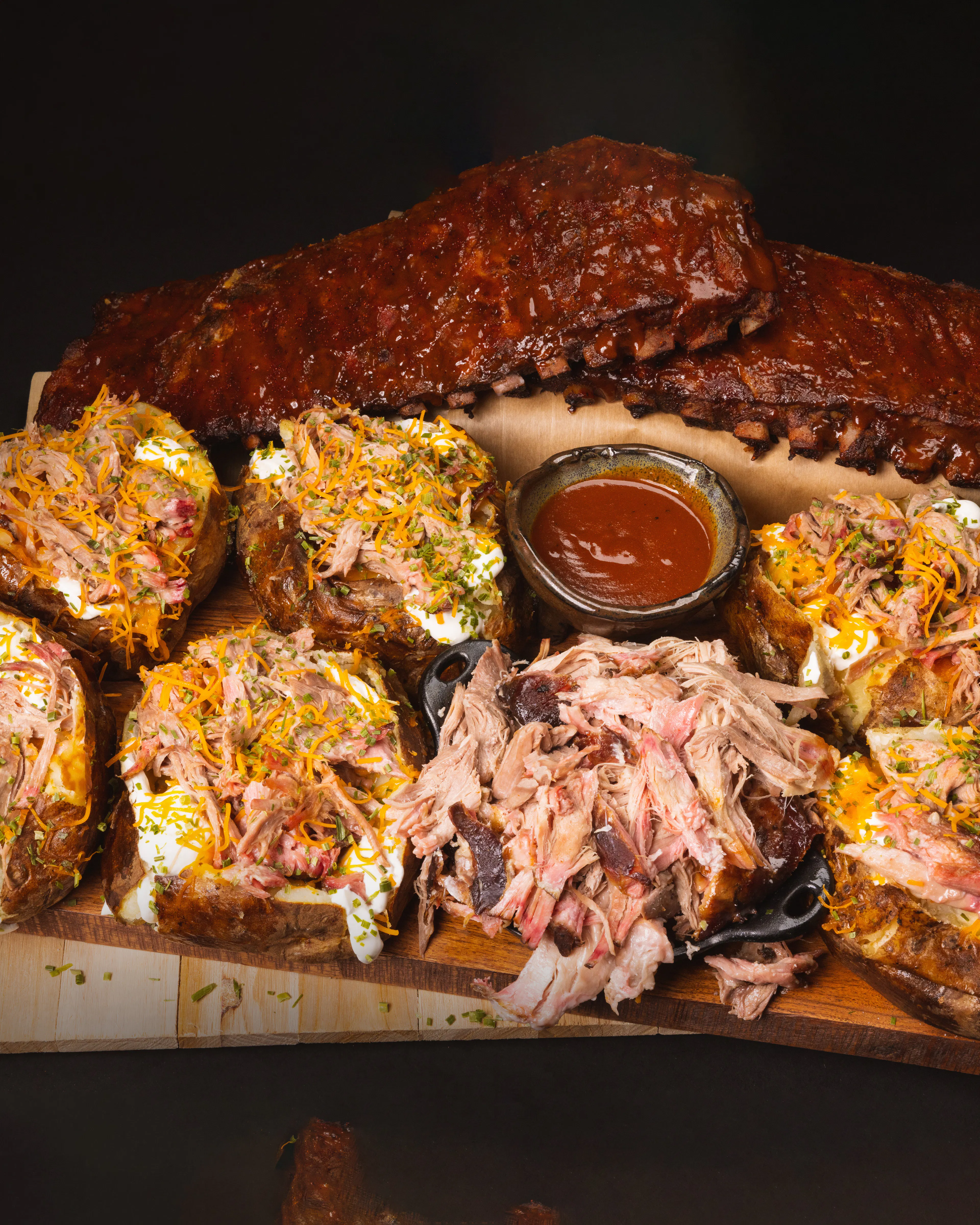 "Best of Bama" BBQ Sampler for 8-10