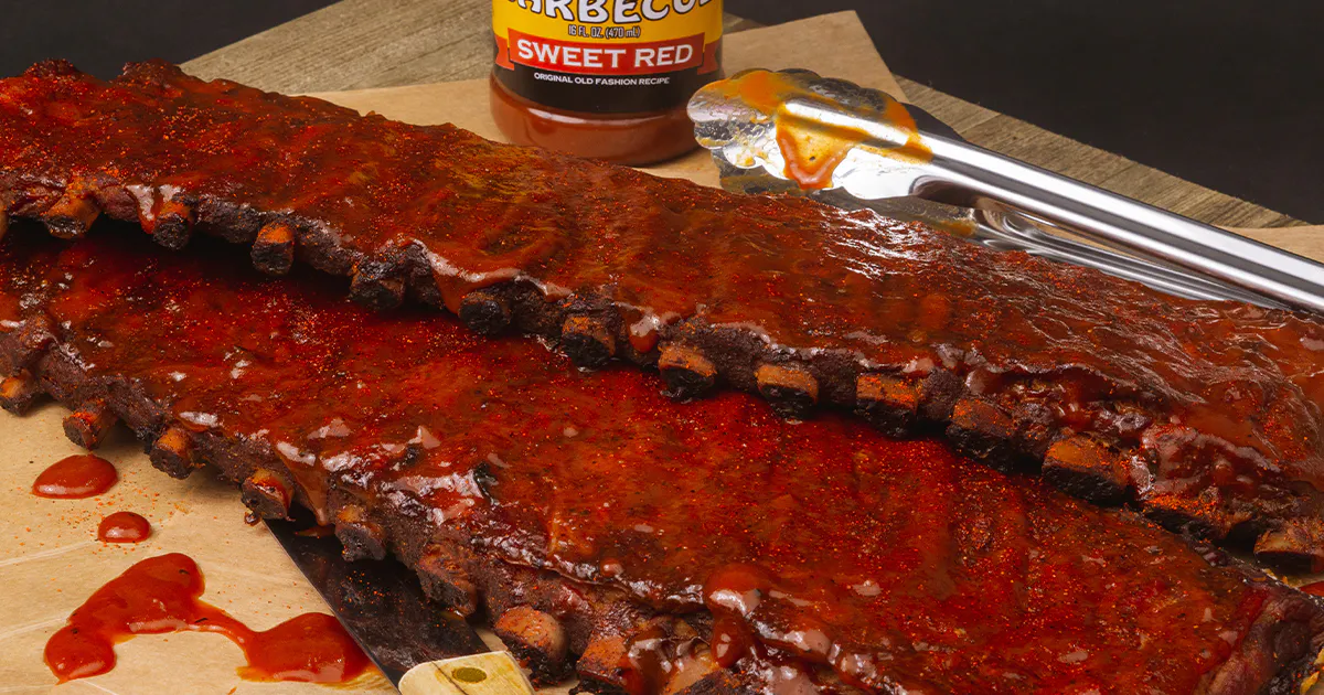 Hickory-Smoked Spare Ribs - 2 Racks by LawLers Barbecue | Goldbelly