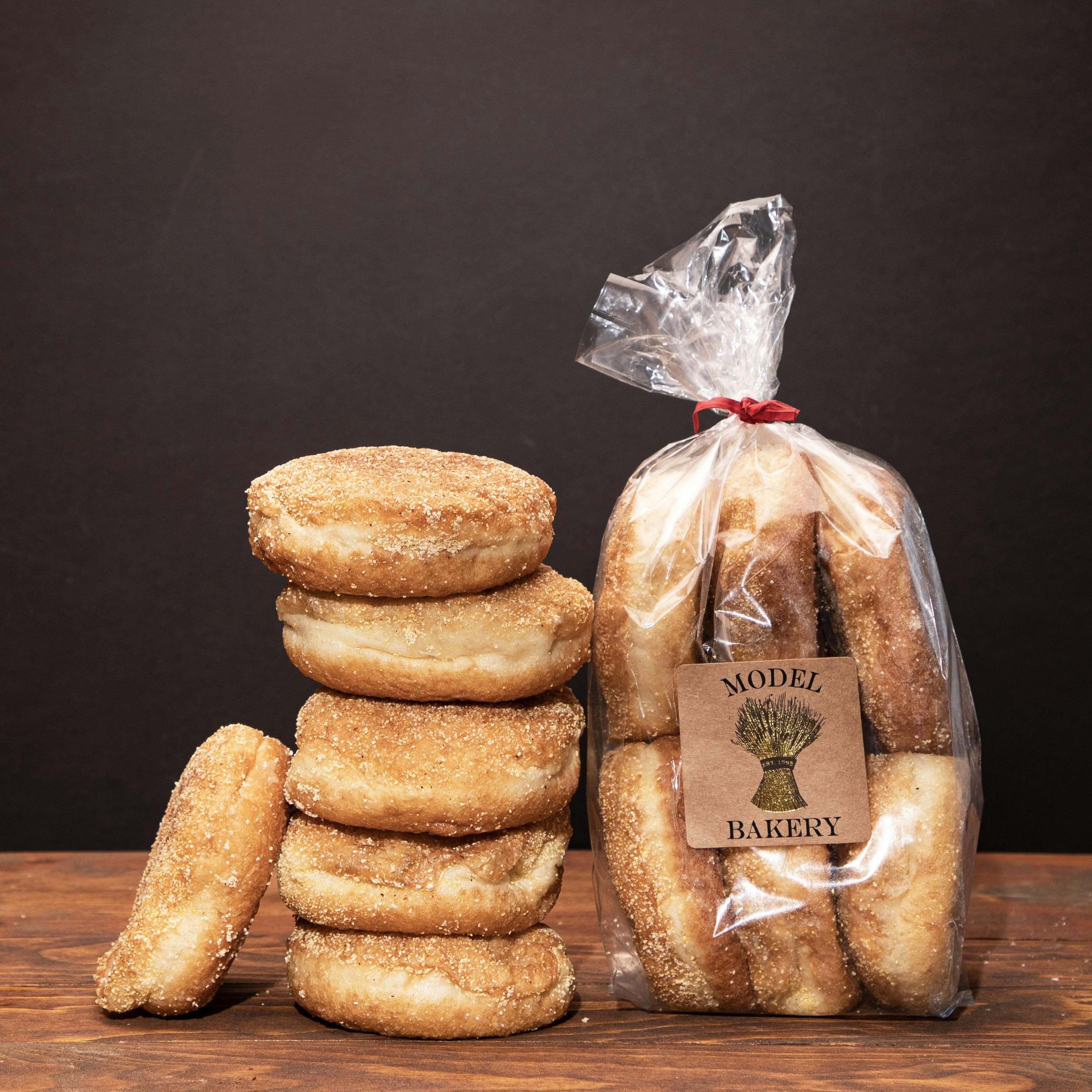 Famous English Muffins - 12 Pack by The Model Bakery | Goldbelly