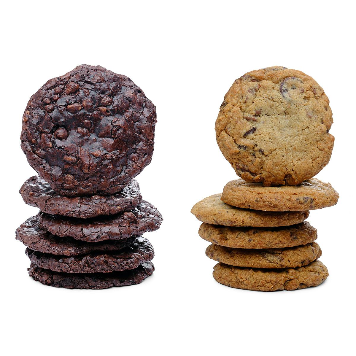 Double Chocolate Almond Fudge + Chocolate Chip Cookie Dozen by Kreuther Handcrafted Chocolate