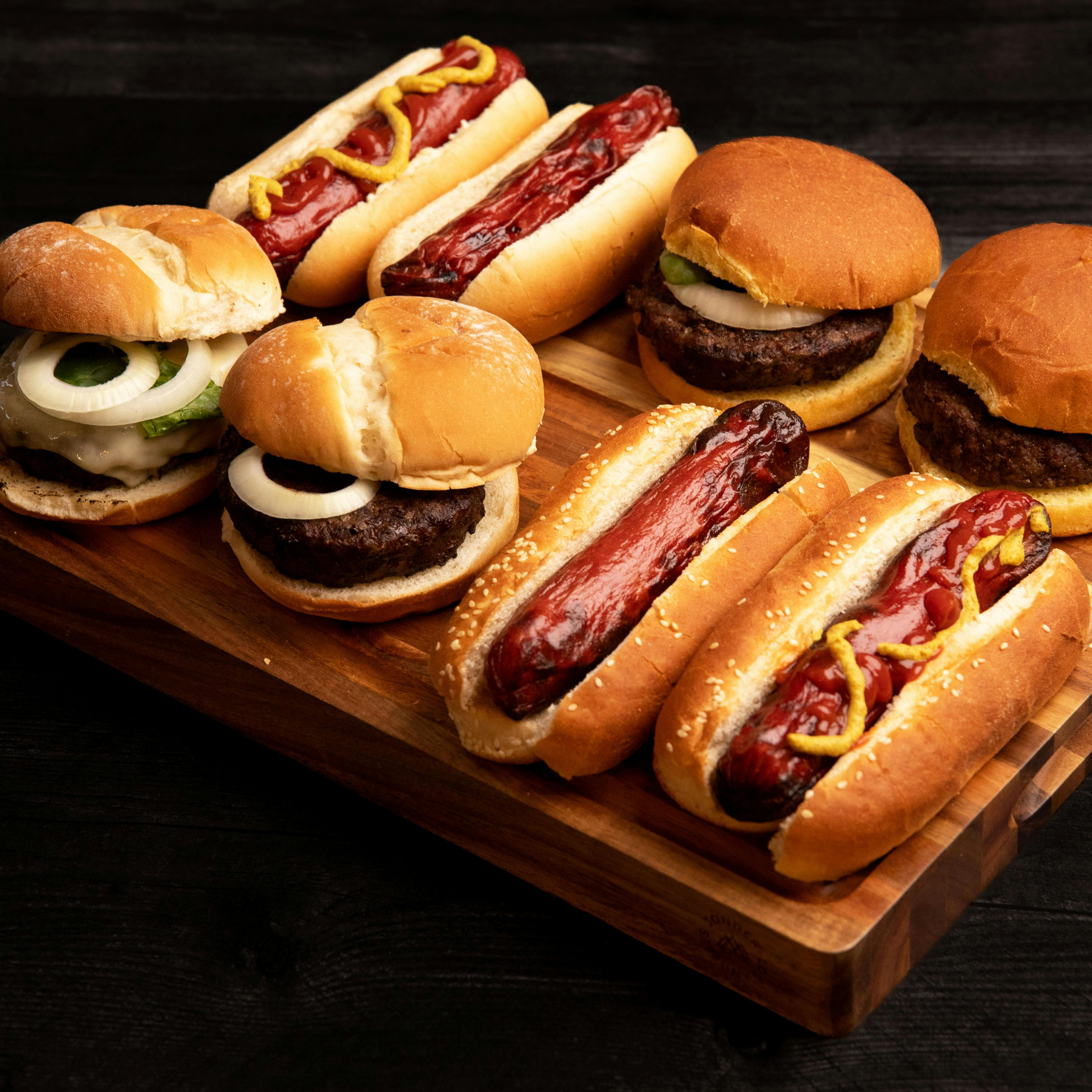 Wagyu Burger + Hot Dog Grill Kit by Holy Grail Steak Co.