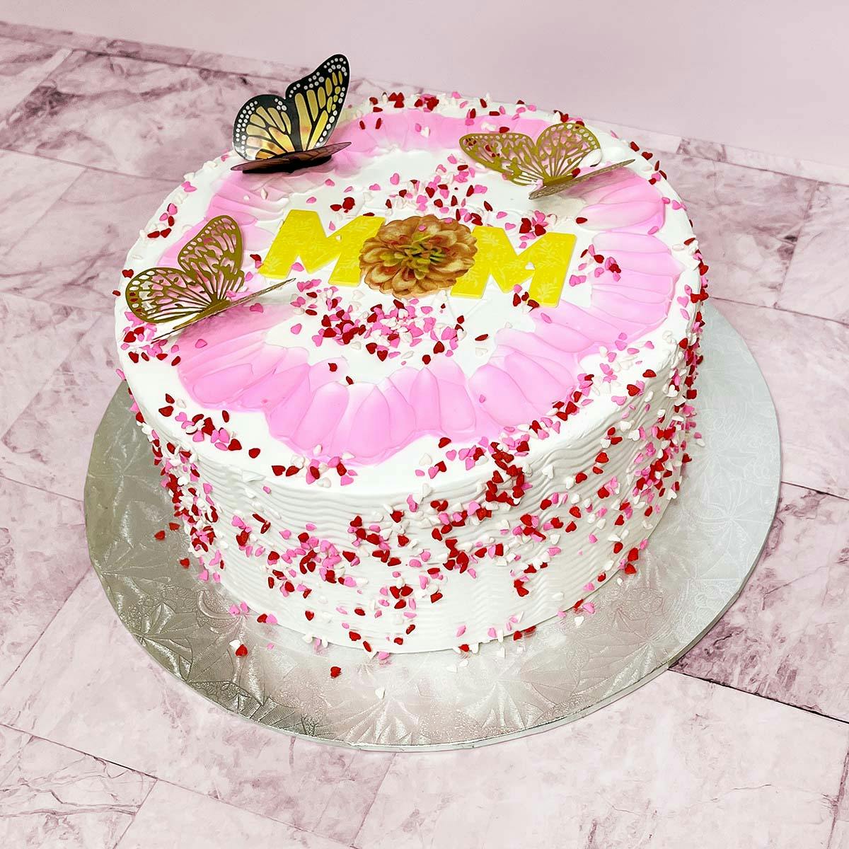 Mother's Day Vanilla Strawberry Tres Leches Cake by El Bolillo Bakery