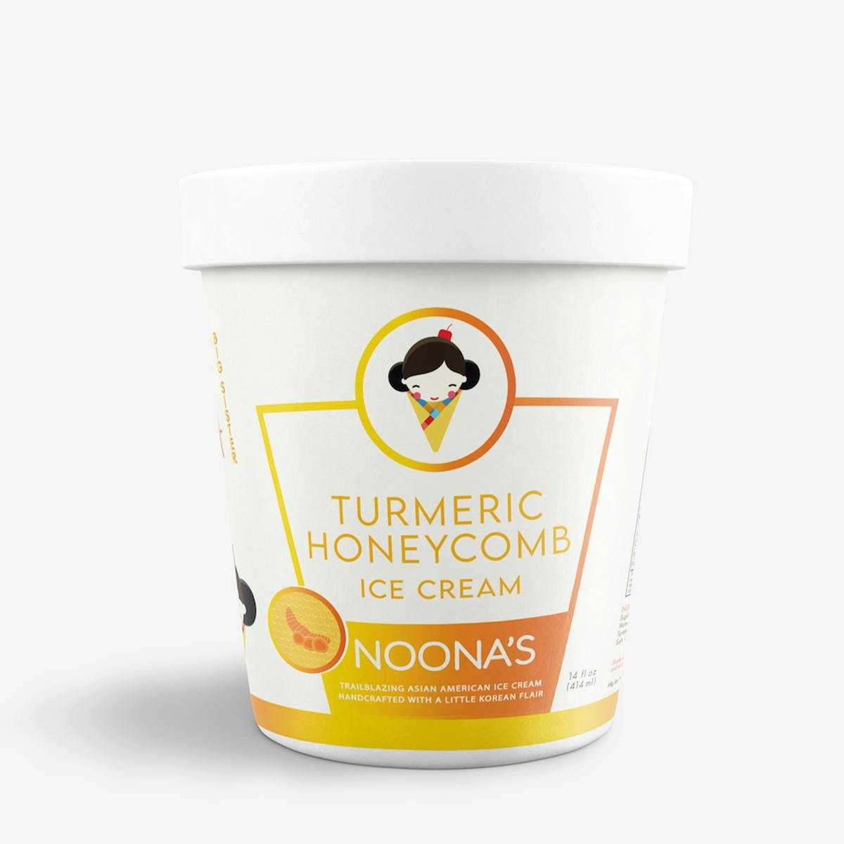 Turmeric Honey Ice Cream - 6 Pints by Noona's Ice Cream