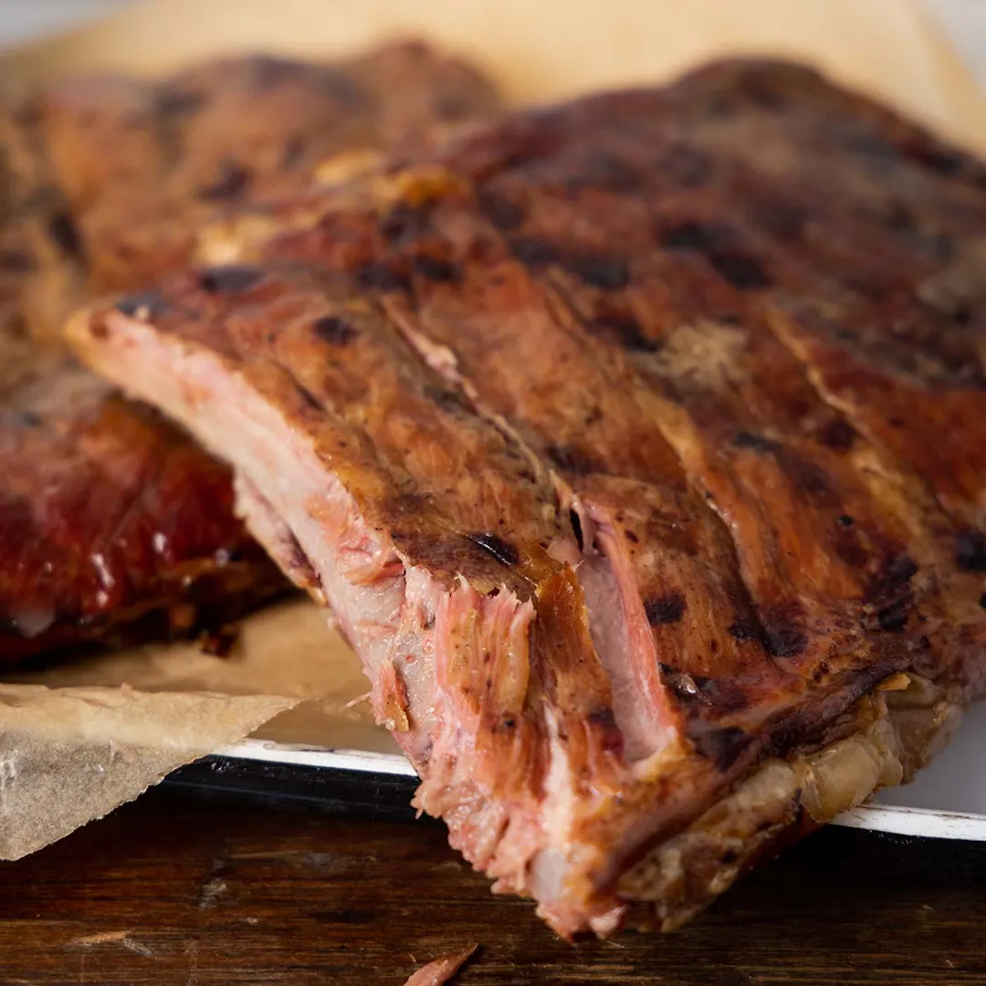 Bucket Of Ribs Hickory-Smoked Ribs - 2 Racks by Whitt's Barbecue | Goldbelly