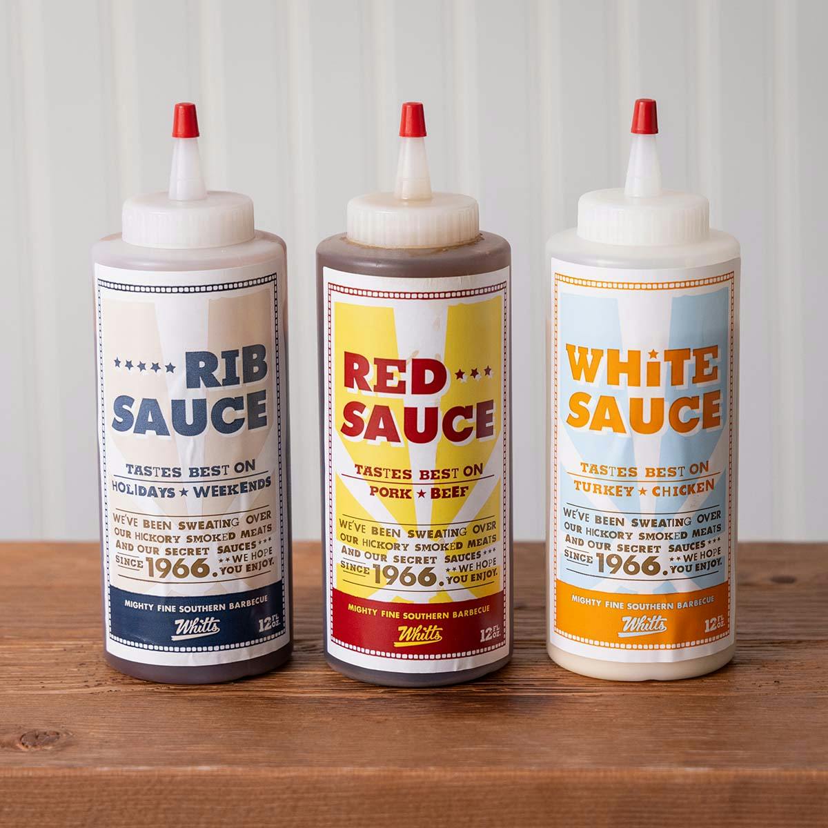 Sauce Sampler - 3 Pack by Whitt's Barbecue