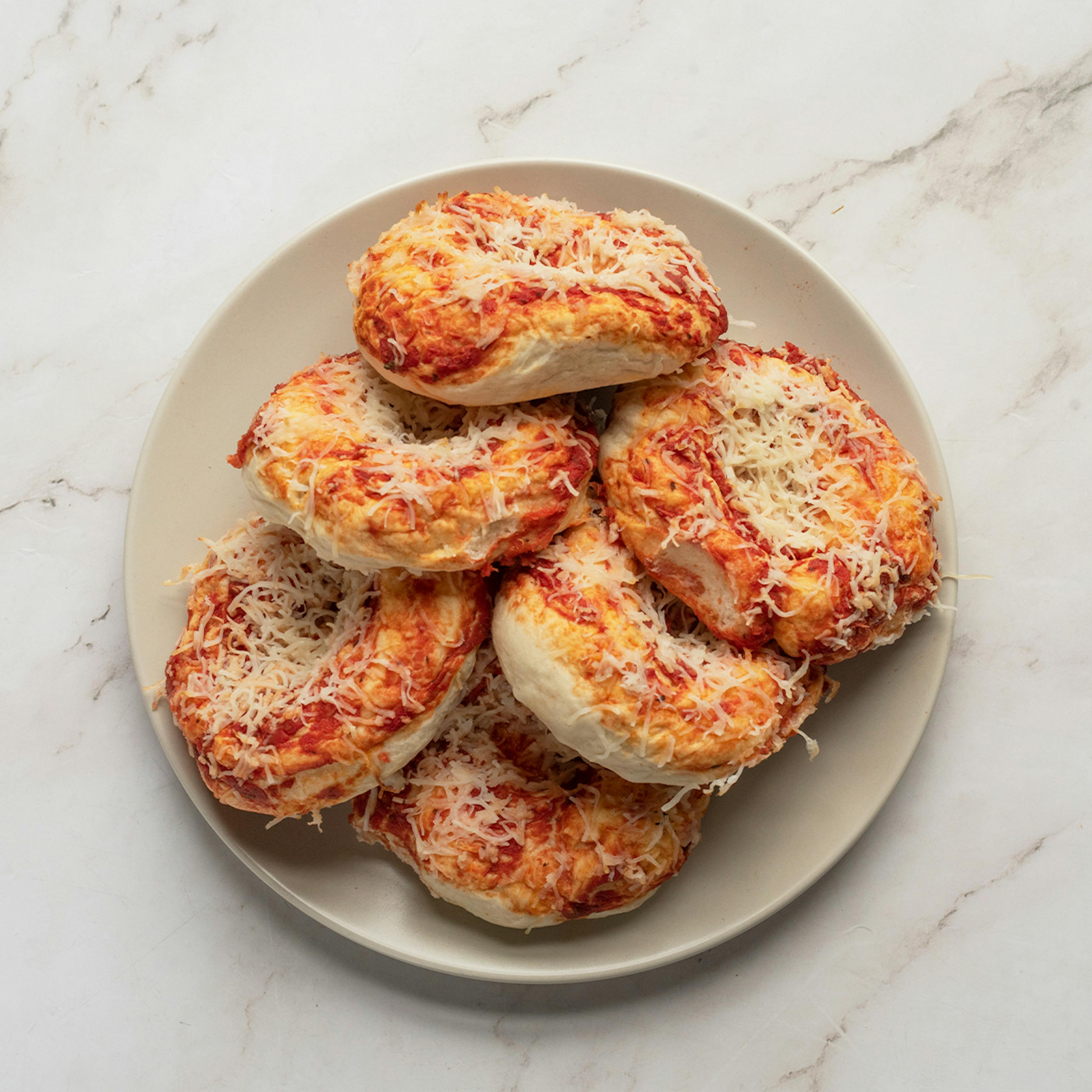 Cheese Pizza Bagel - 1 Dozen by The Pizza Bagel Lady - Alternate image 1