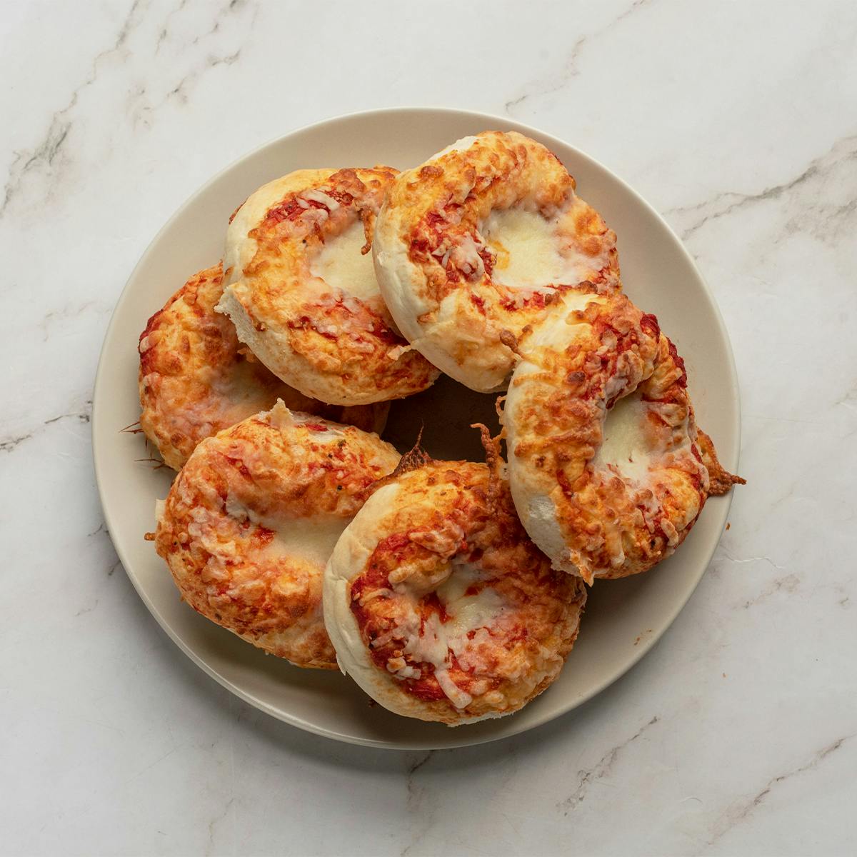 Cheese Pizza Bagel - 1 Dozen by The Pizza Bagel Lady