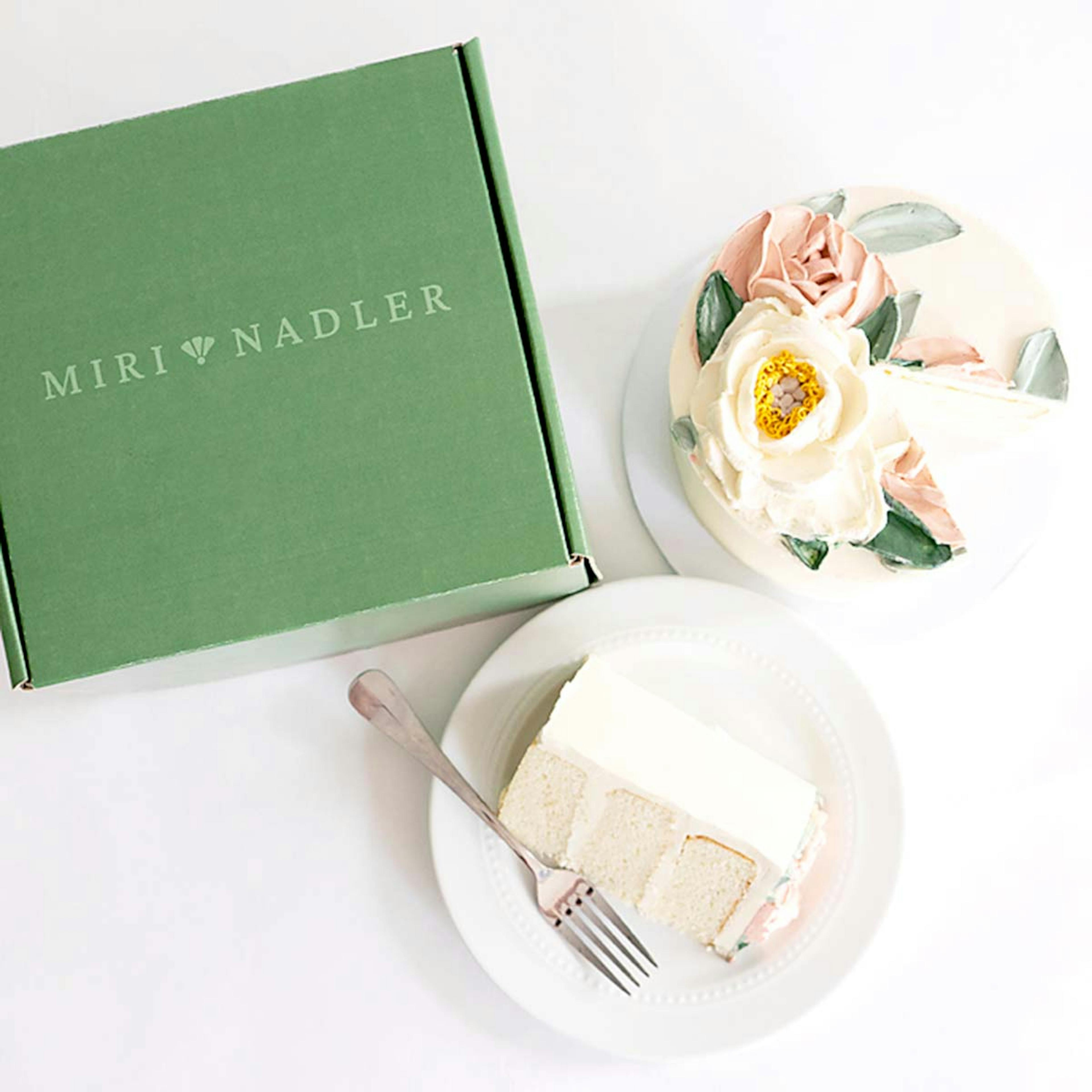 Floral Decorated Vanilla Cake by Miri Nadler Cakes - Alternate image 5