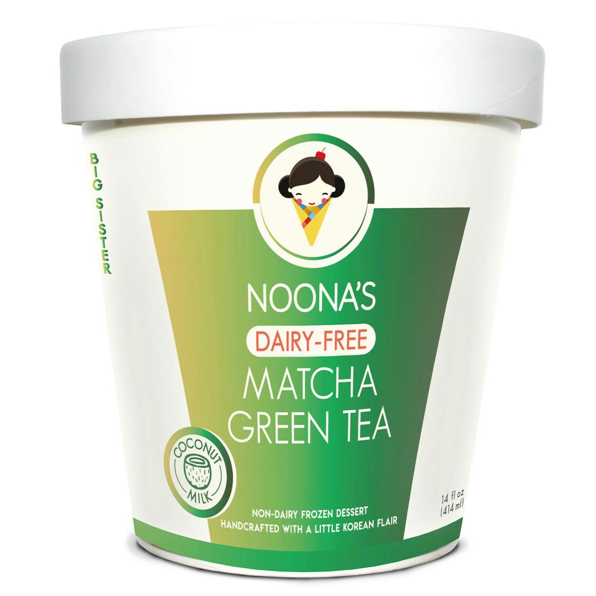 Vegan Matcha Green Tea Ice Cream - 4 Pints by Noona's Ice Cream