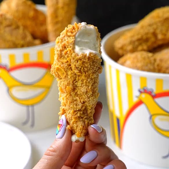 Fried Chicken Ice Cream (Viral TikTok Recipe) - 4 Sons 'R' Us
