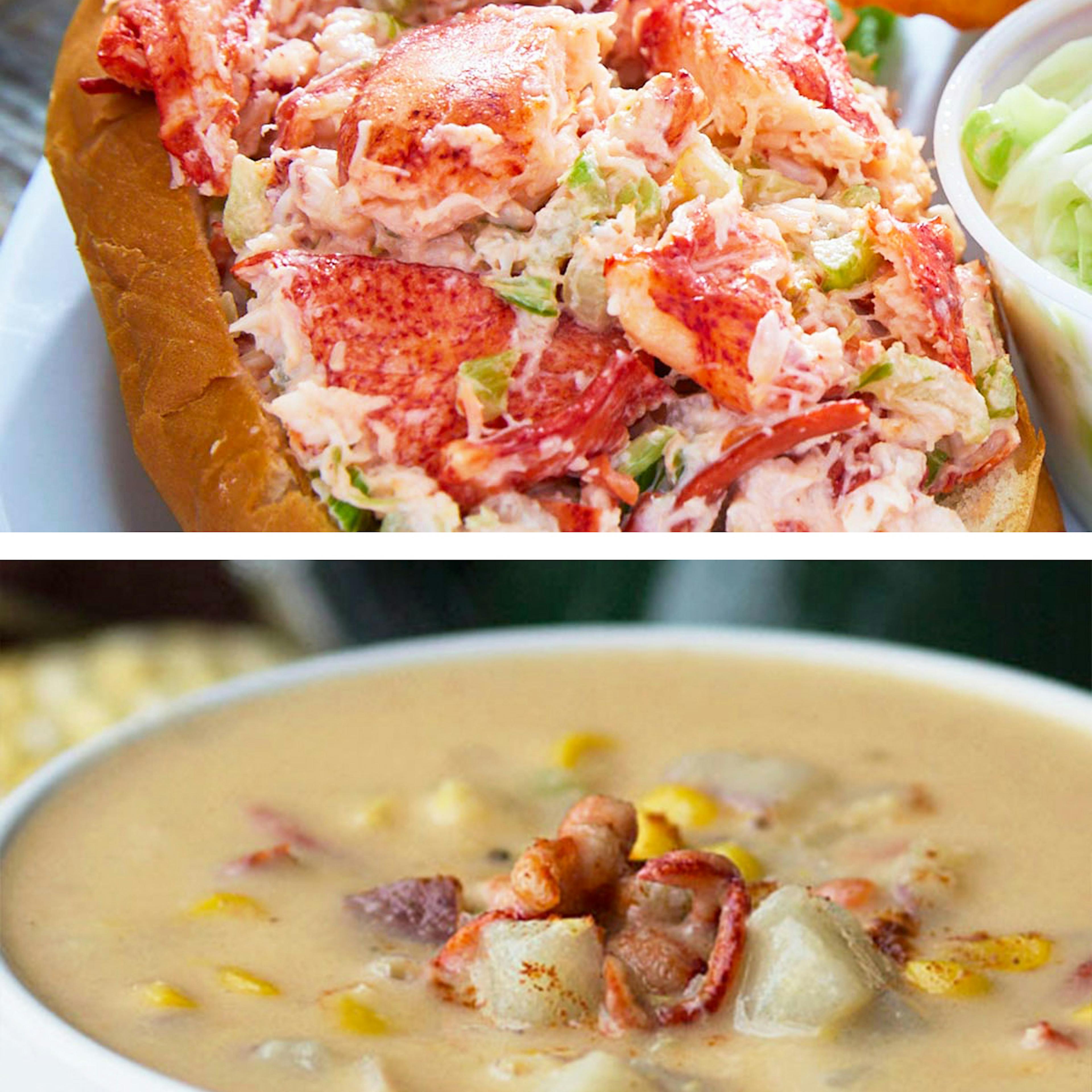 Classic Lobster Roll + Chowder Combo Kit for 4 by LUNCH Lobster Roll