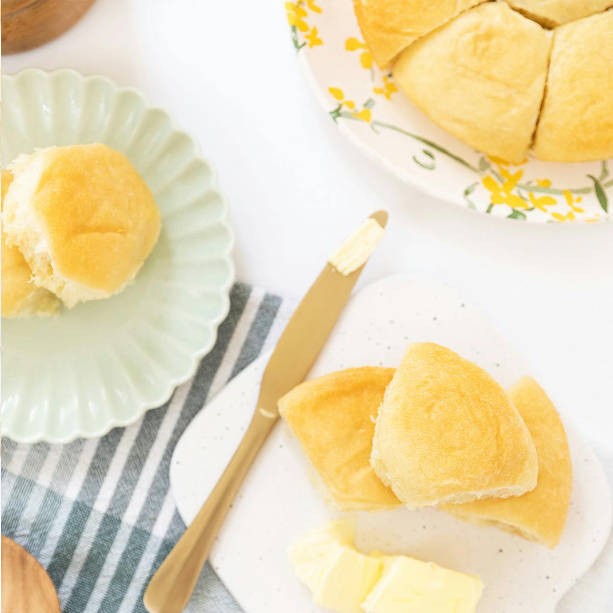 Mini Parker House Rolls - 2 Pack by RoRo's Baking Company - Alternate image 5