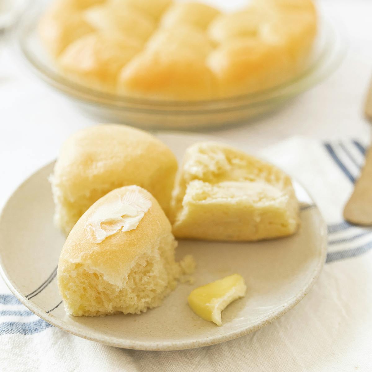 Mini Parker House Rolls - 2 Pack by RoRo's Baking Company - Alternate image 3