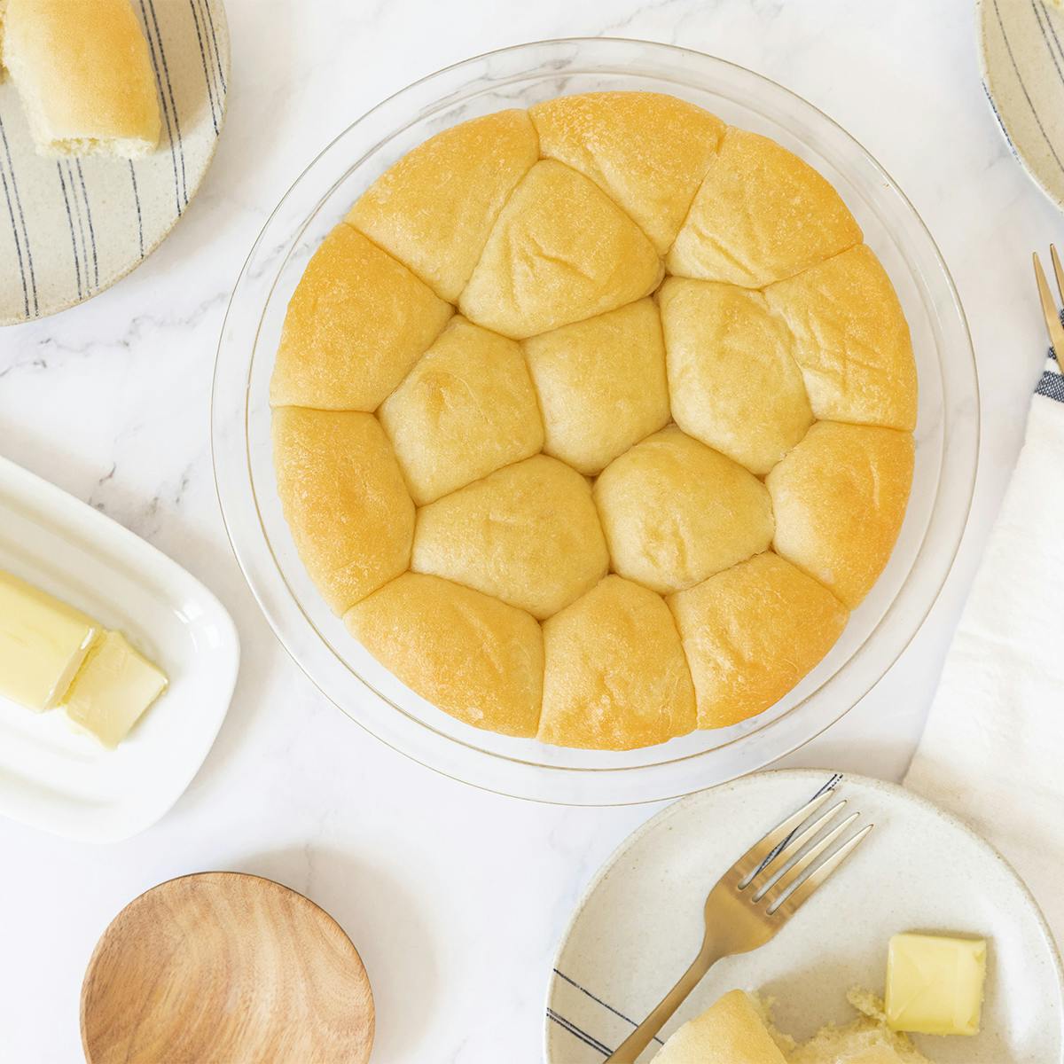 Parker House + Dinner Rolls - 2 Pack by RoRo's Baking Company - Alternate image 7