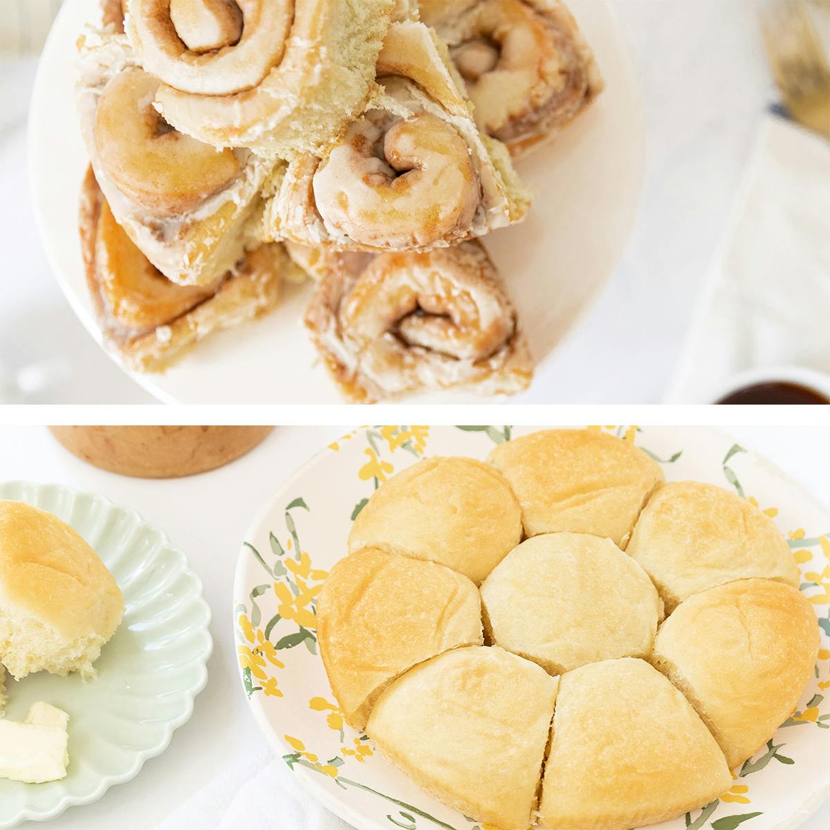Cinnamon + Dinner Rolls - 2 Pack by RoRo's Baking Company