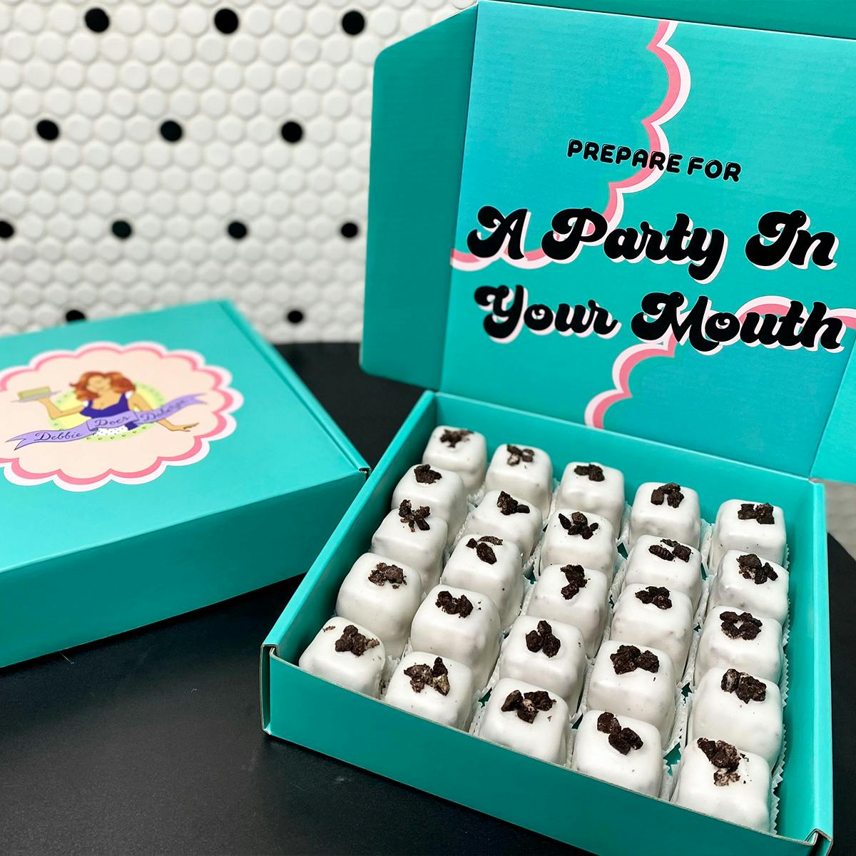 "Dobites" Petit Fours - 50 Pack by Debbie Does Doberge - Alternate image 12