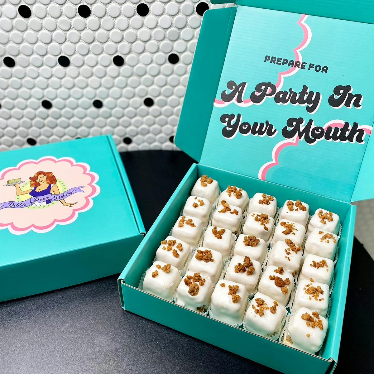 "Dobites" Petit Fours - 25 Pack by Debbie Does Doberge - Alternate image 10