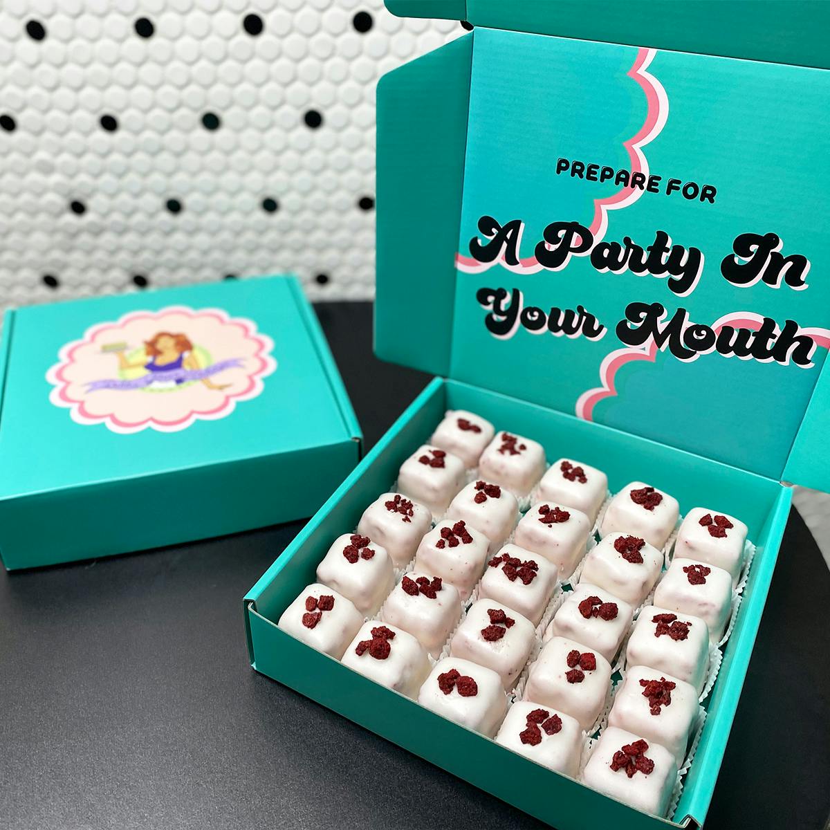 "Dobites" Petit Fours - 25 Pack by Debbie Does Doberge - Alternate image 6