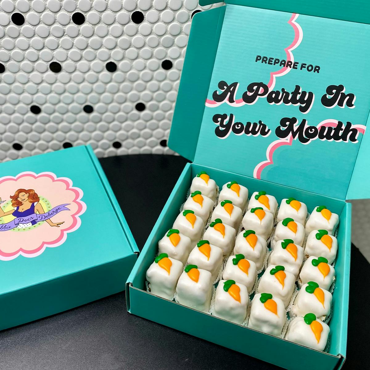 "Dobites" Petit Fours - 25 Pack by Debbie Does Doberge - Alternate image 5