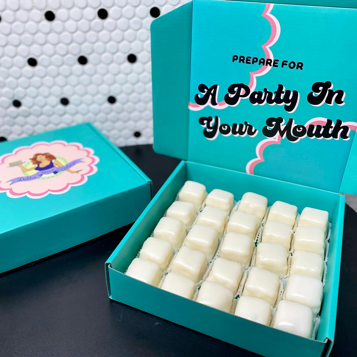 "Dobites" Petit Fours - 25 Pack by Debbie Does Doberge - Alternate image 2