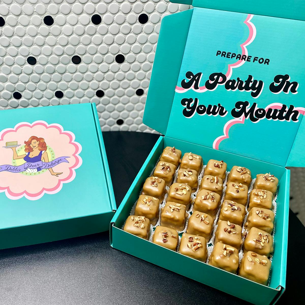 "Dobites" Petit Fours - 25 Pack by Debbie Does Doberge - Alternate image 1