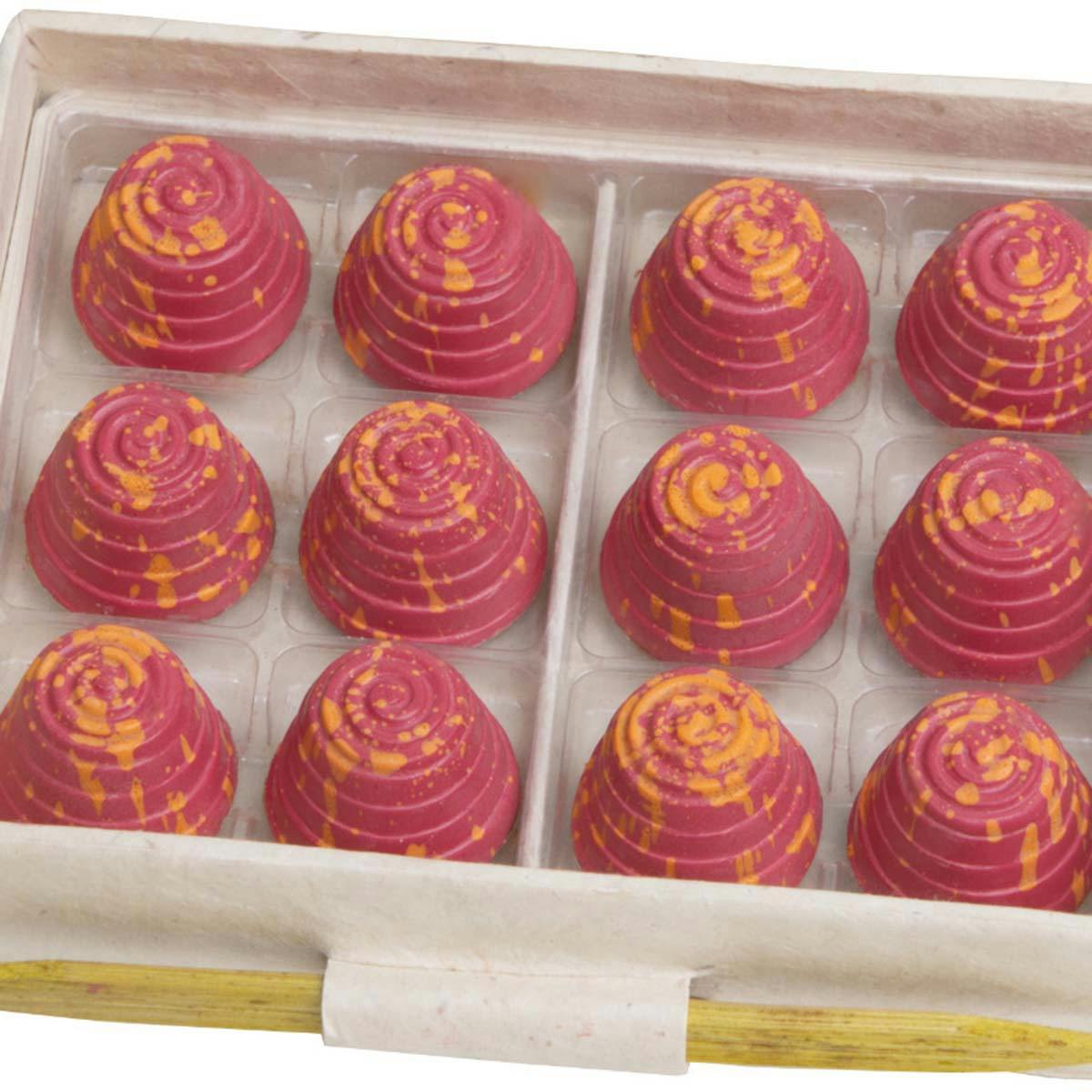 Aperol Spritz Caramel Bon Bons - 12 Piece by Knipschildt Chocolatier