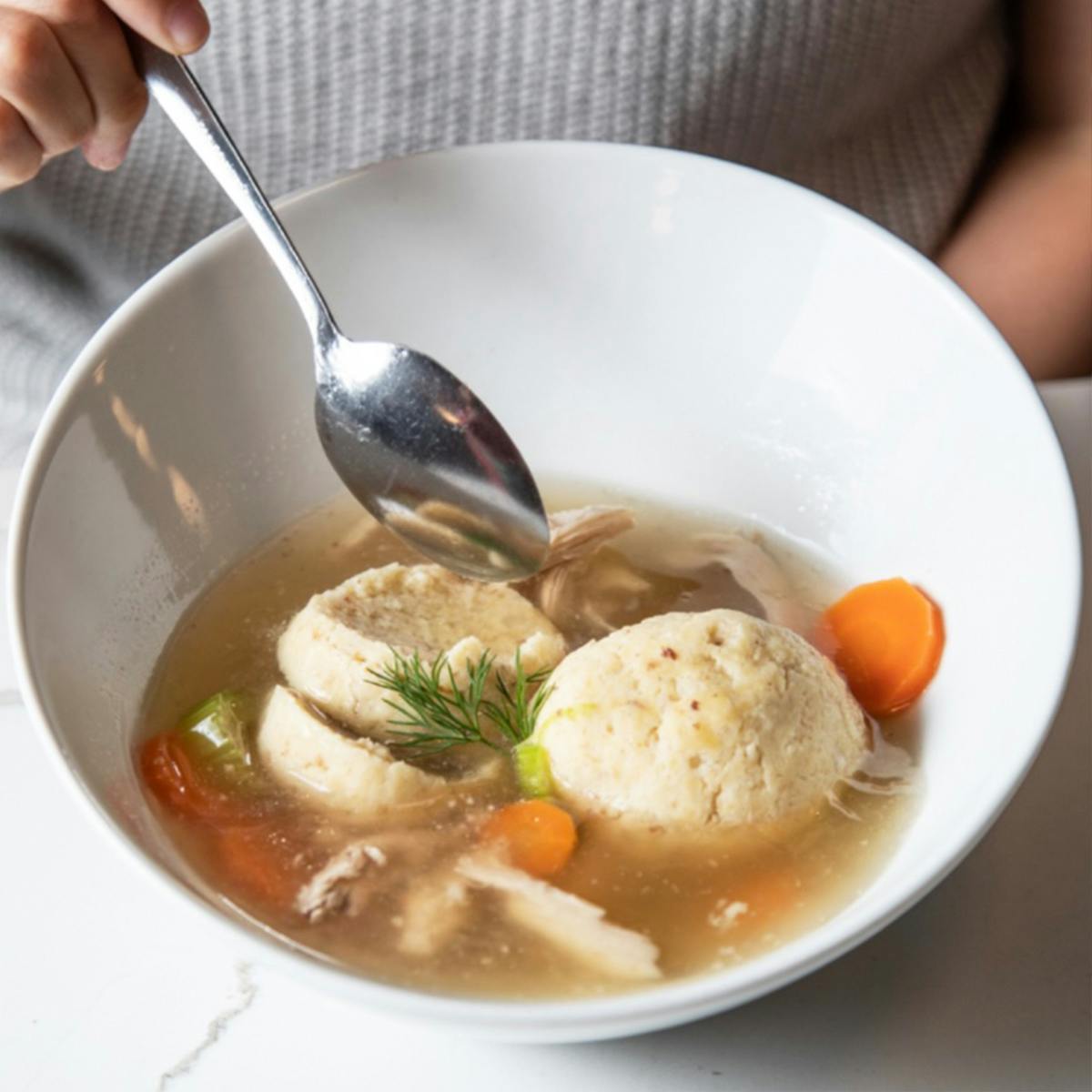 Matzo Ball Soup PT/QT  Gourmet Deli House - Delicatessen