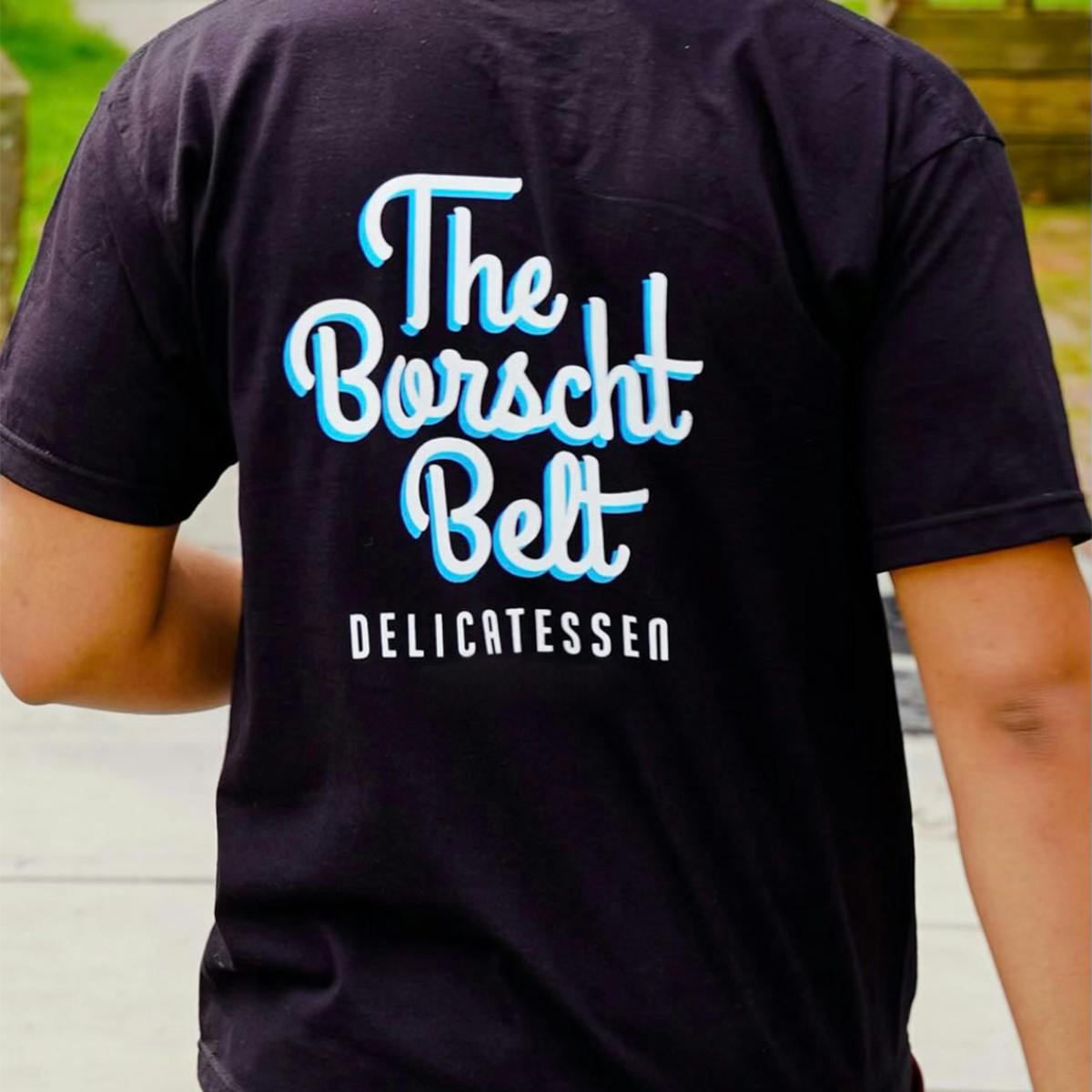 "Don't Schvitz the Small Stuff" T-Shirt by The Borscht Belt Delicatessen - Alternate image 1