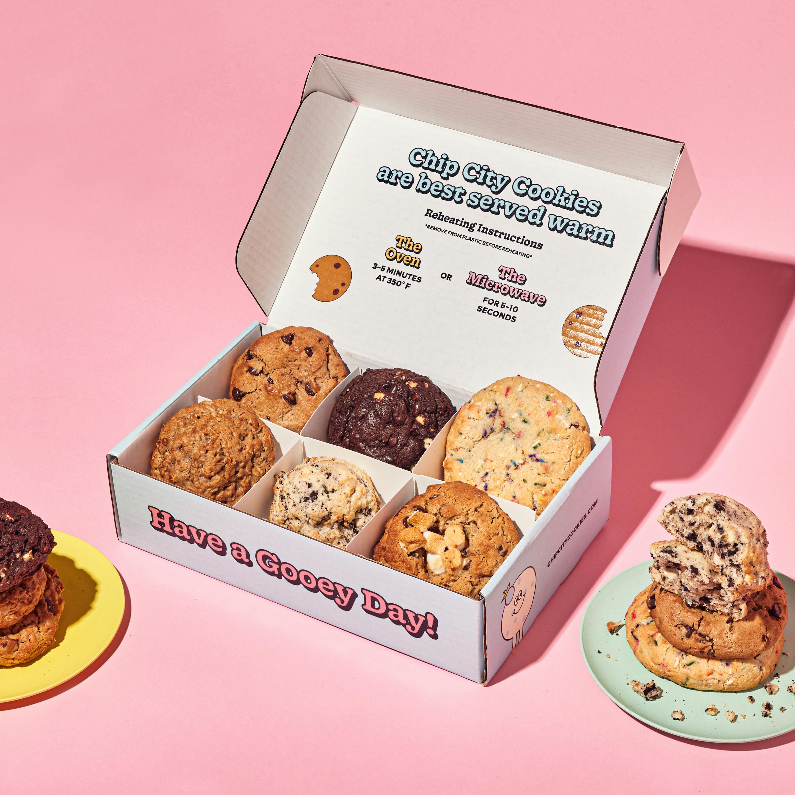 JUMBO Cookie Sampler - 12 Pack by Chip City Cookies