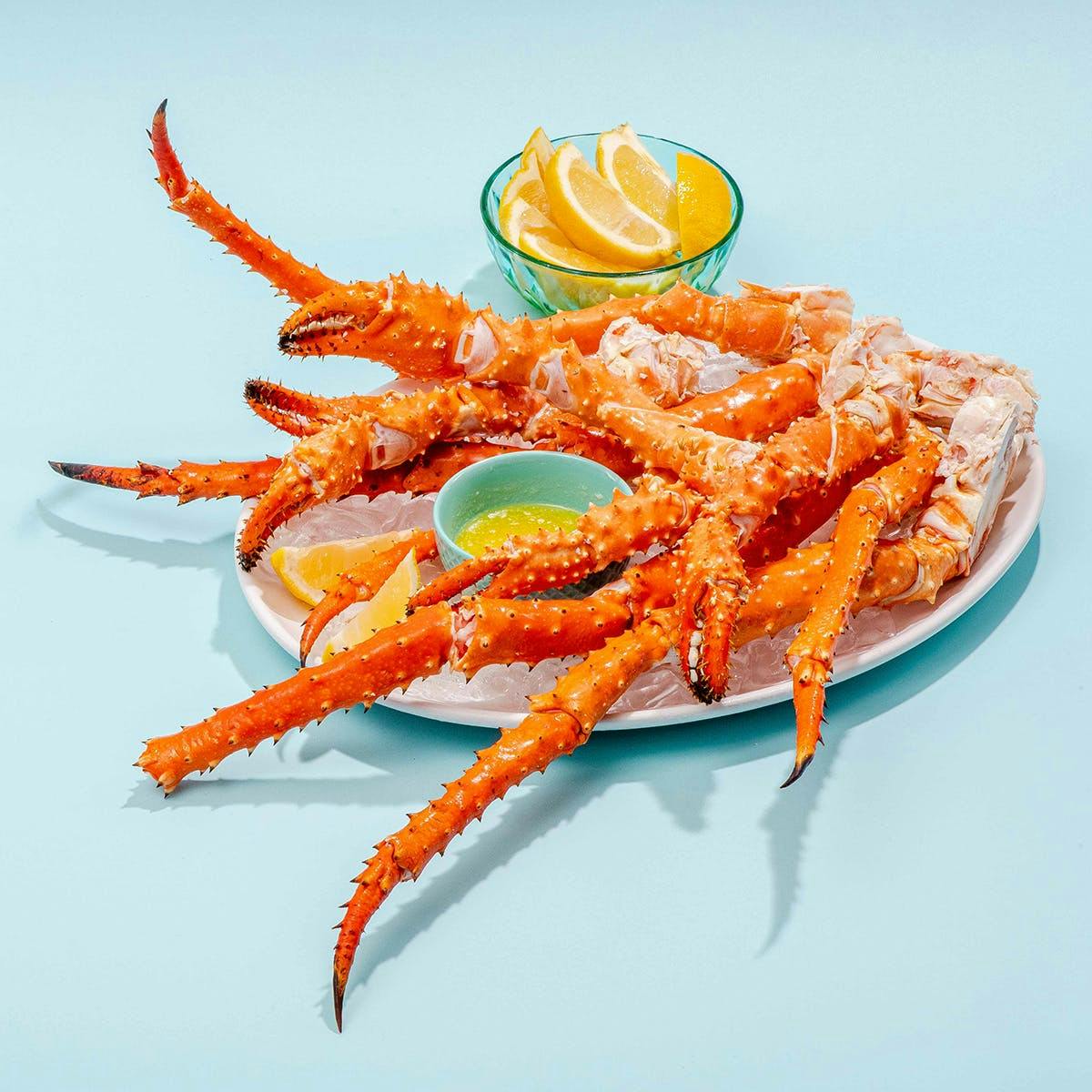 Golden King Crab Legs & Claws - 10 lbs. by SeaBear Smokehouse - Alternate image 3