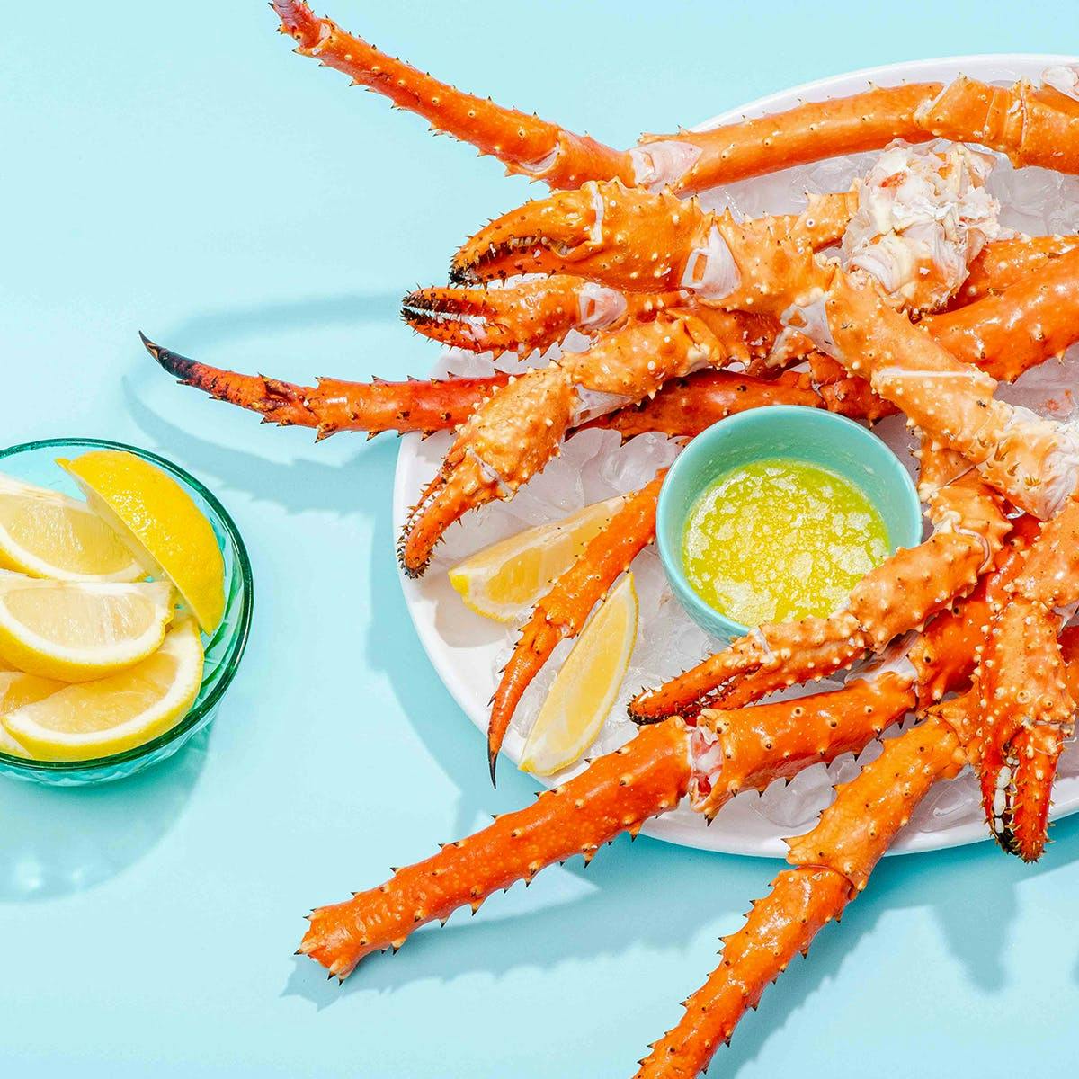 Golden King Crab Legs & Claws - 10 lbs. by SeaBear Smokehouse - Alternate image 1