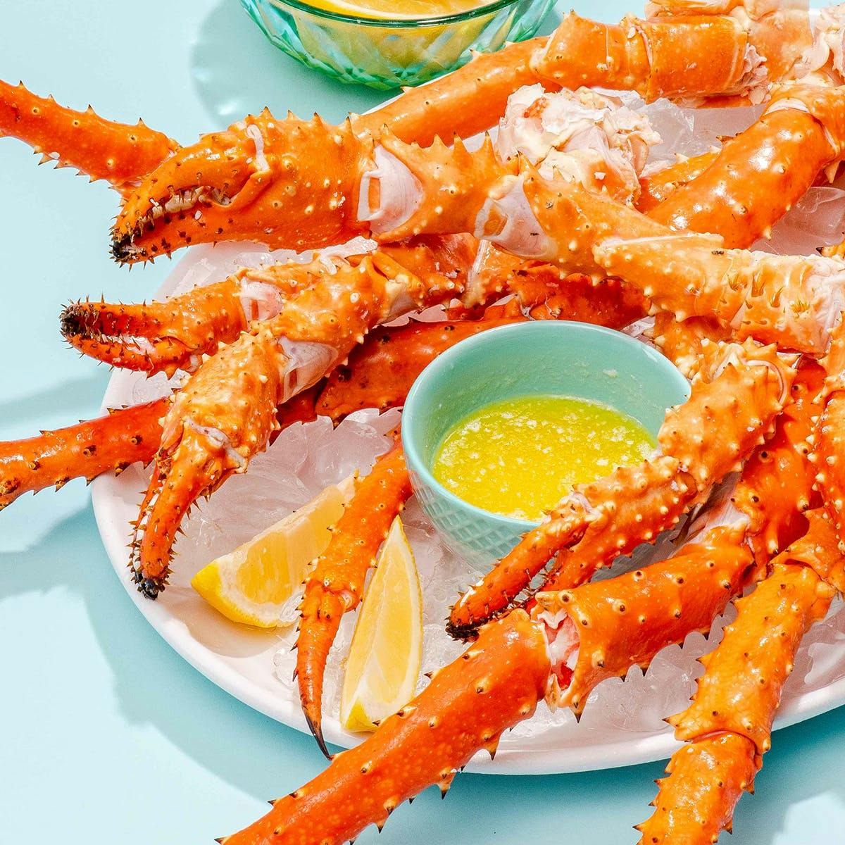 Golden King Crab Legs & Claws - 10 lbs. by SeaBear Smokehouse