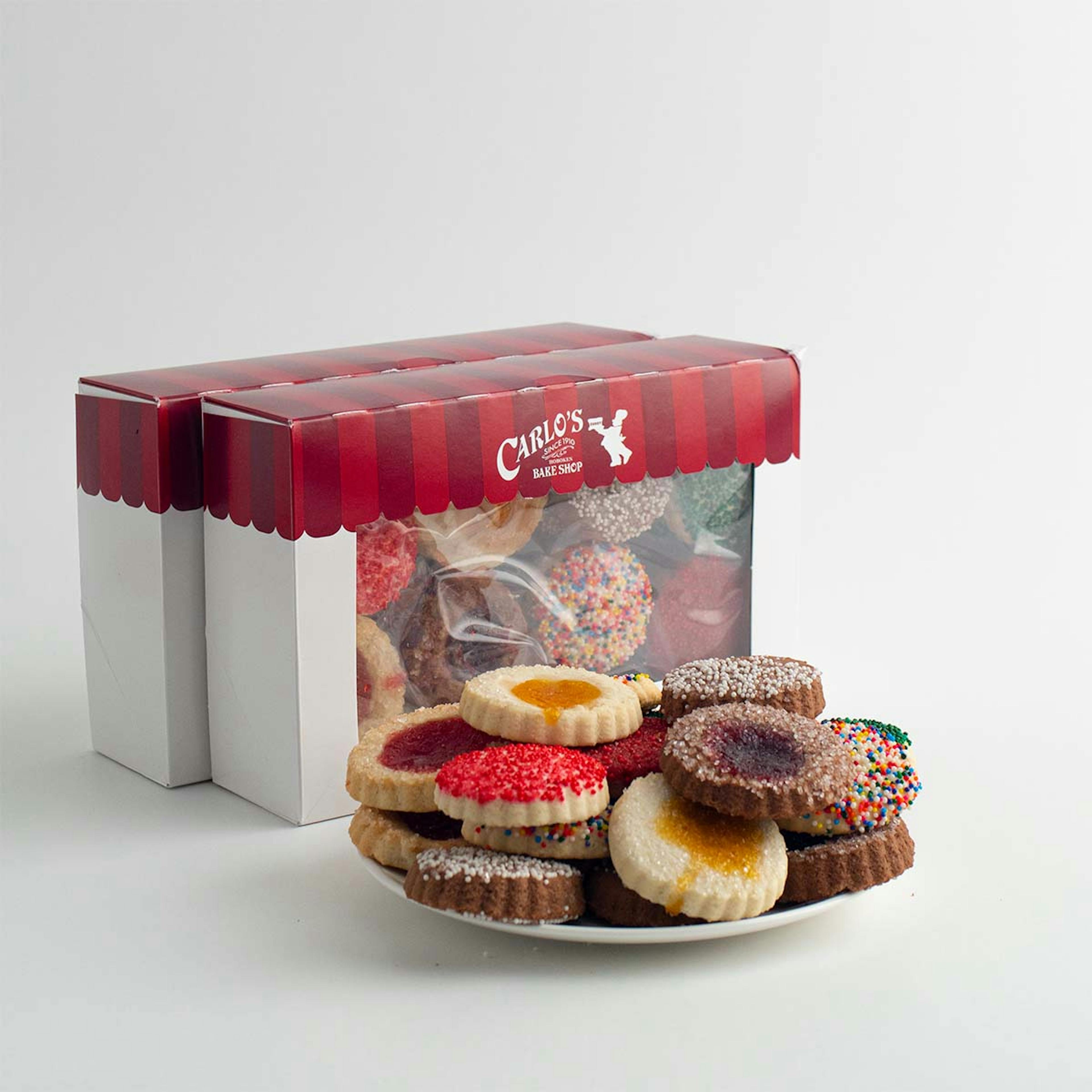 Butter Cookie Box - 2 Pack by Carlo's Bakery - Alternate image 1