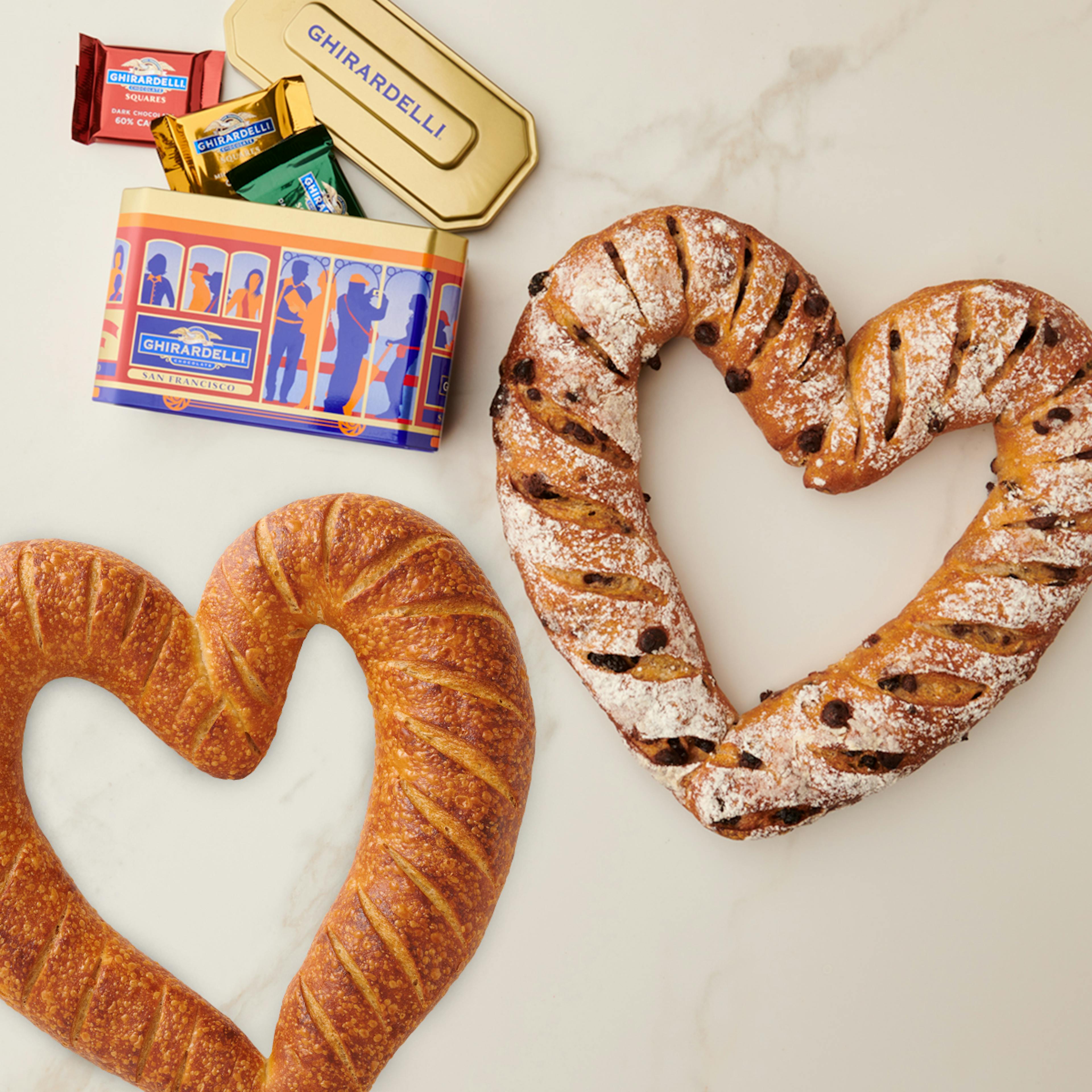 "Left My Heart In San Francisco" Bread + Chocolate Gift Pack by Boudin Bakery