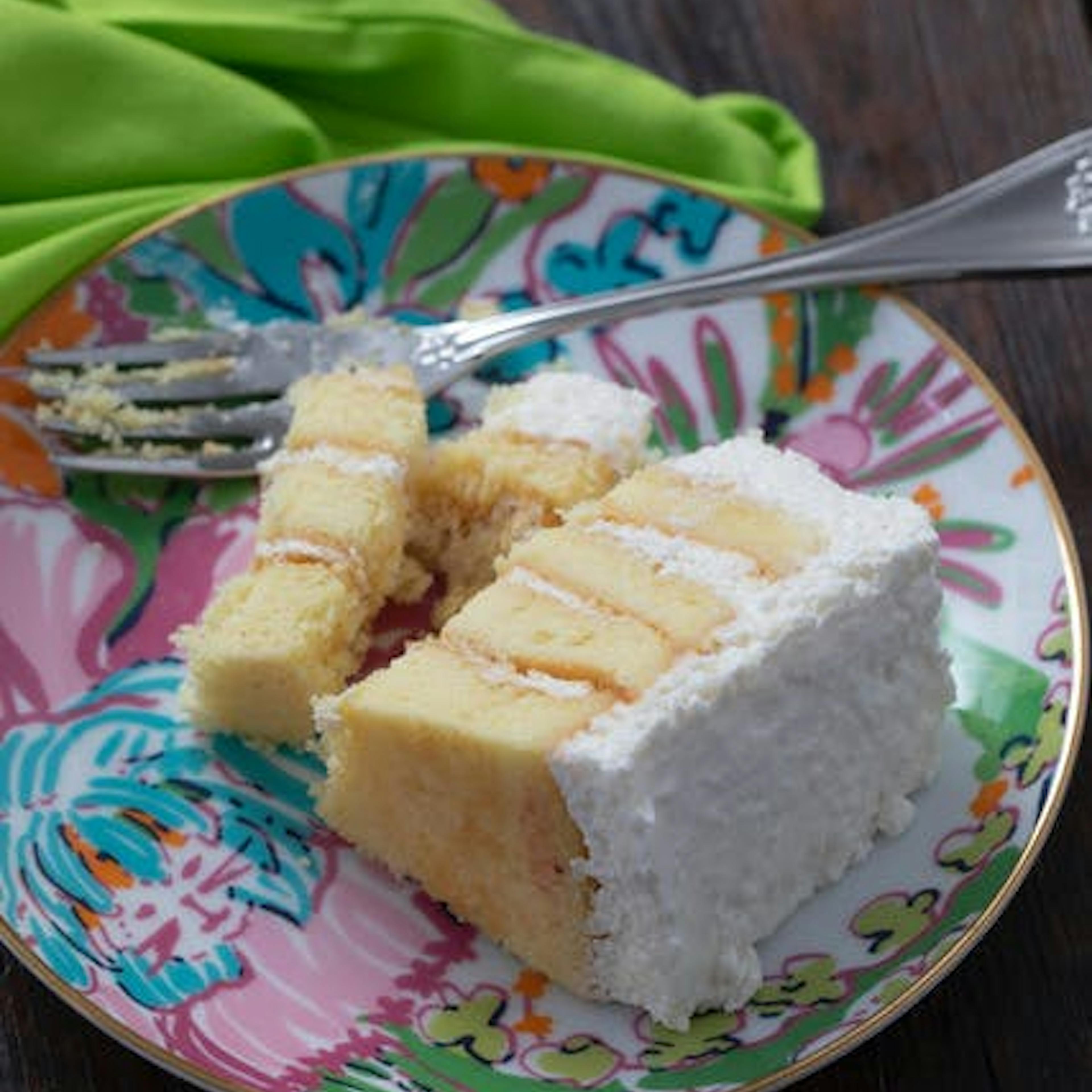 Coconut Cloud Cake - Buy 1 GET 1 Pink Champagne Cake FREE by Caroline's Cakes - Alternate image 2