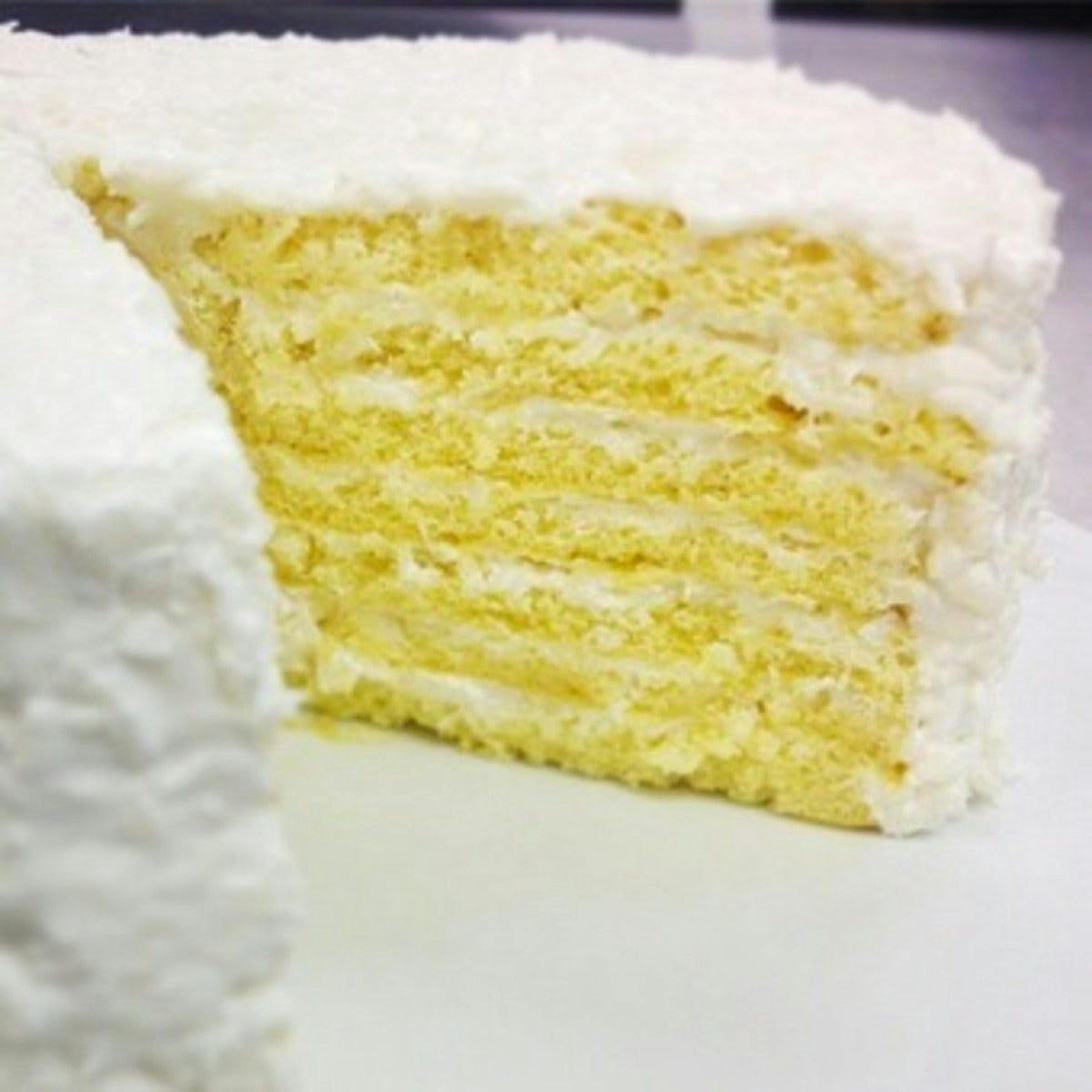 Coconut Cloud Cake - Buy 1 GET 1 Pink Champagne Cake FREE by Caroline's Cakes - Alternate image 4