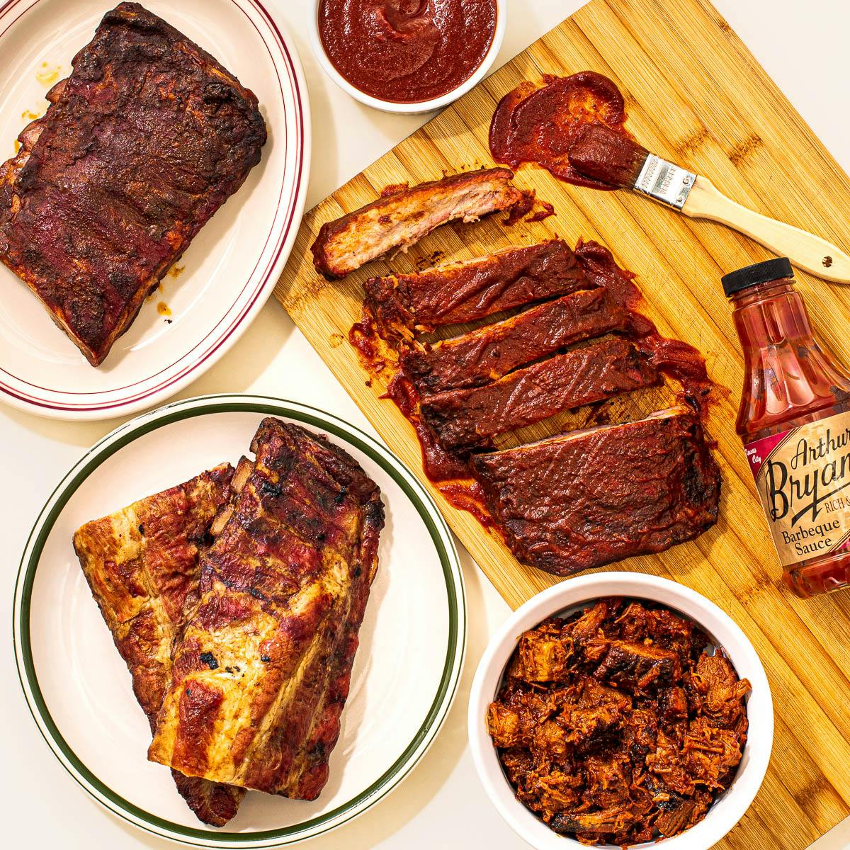 Ribs + Pulled Pork Combo for 6 by Arthur Bryant's Barbeque