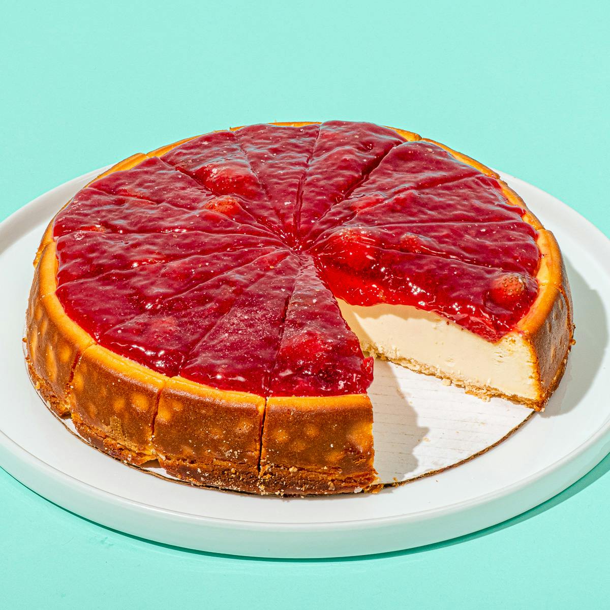 Strawberry Cheesecake + FREE Plain Cheesecake by Eli's Cheesecake Company - Alternate image 1